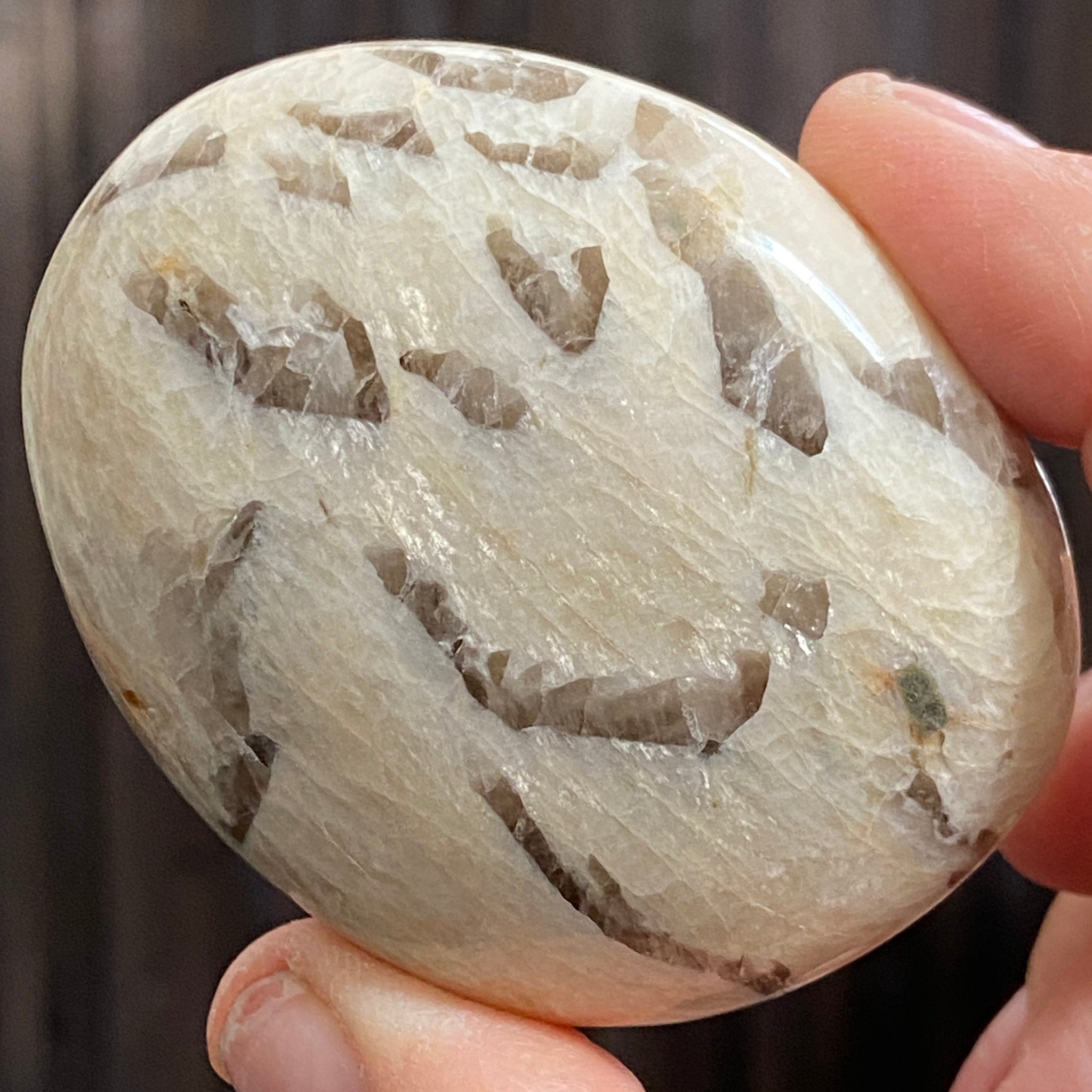 Zebradorite - Graphic Feldspar Palmstone