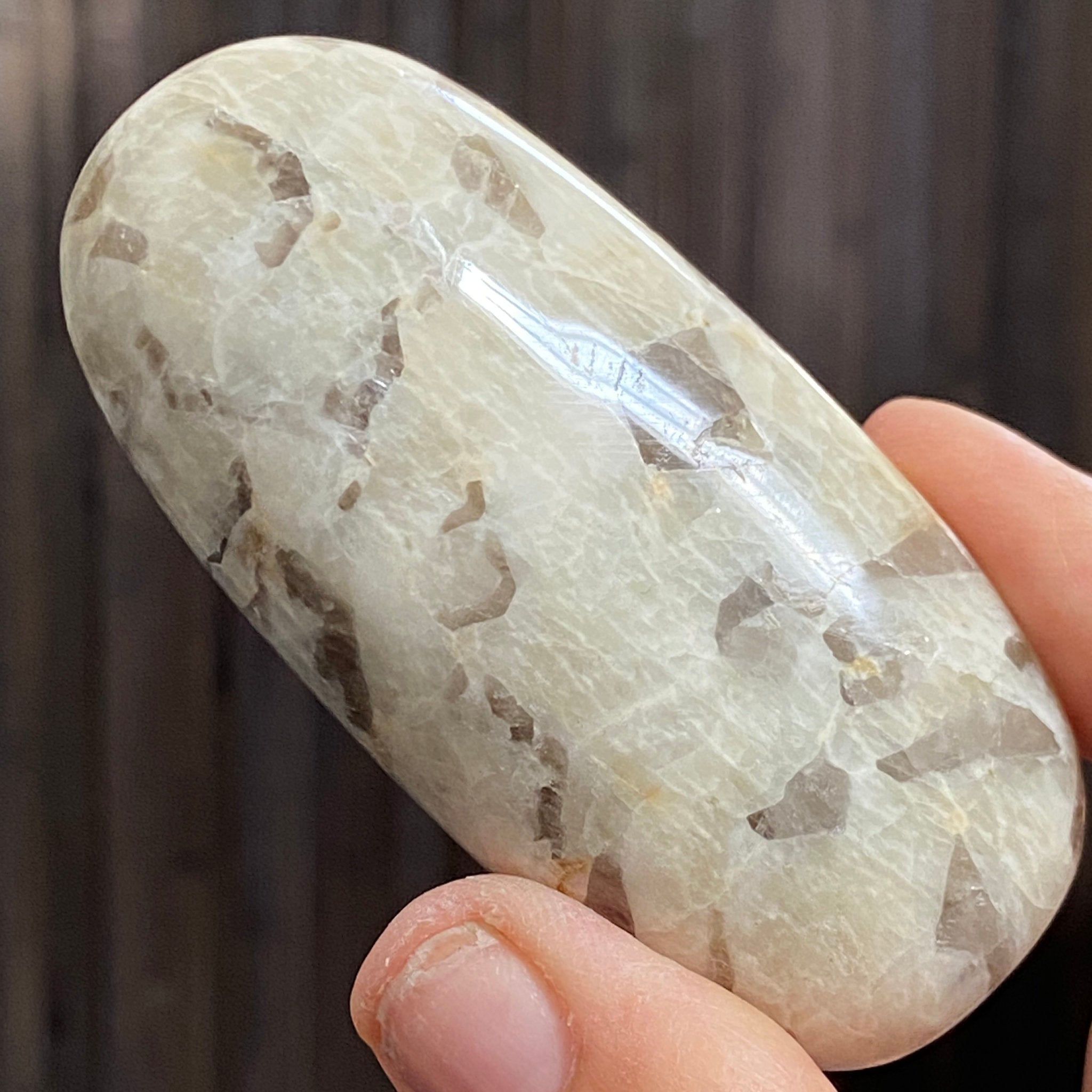 Zebradorite - Graphic Feldspar Palmstone