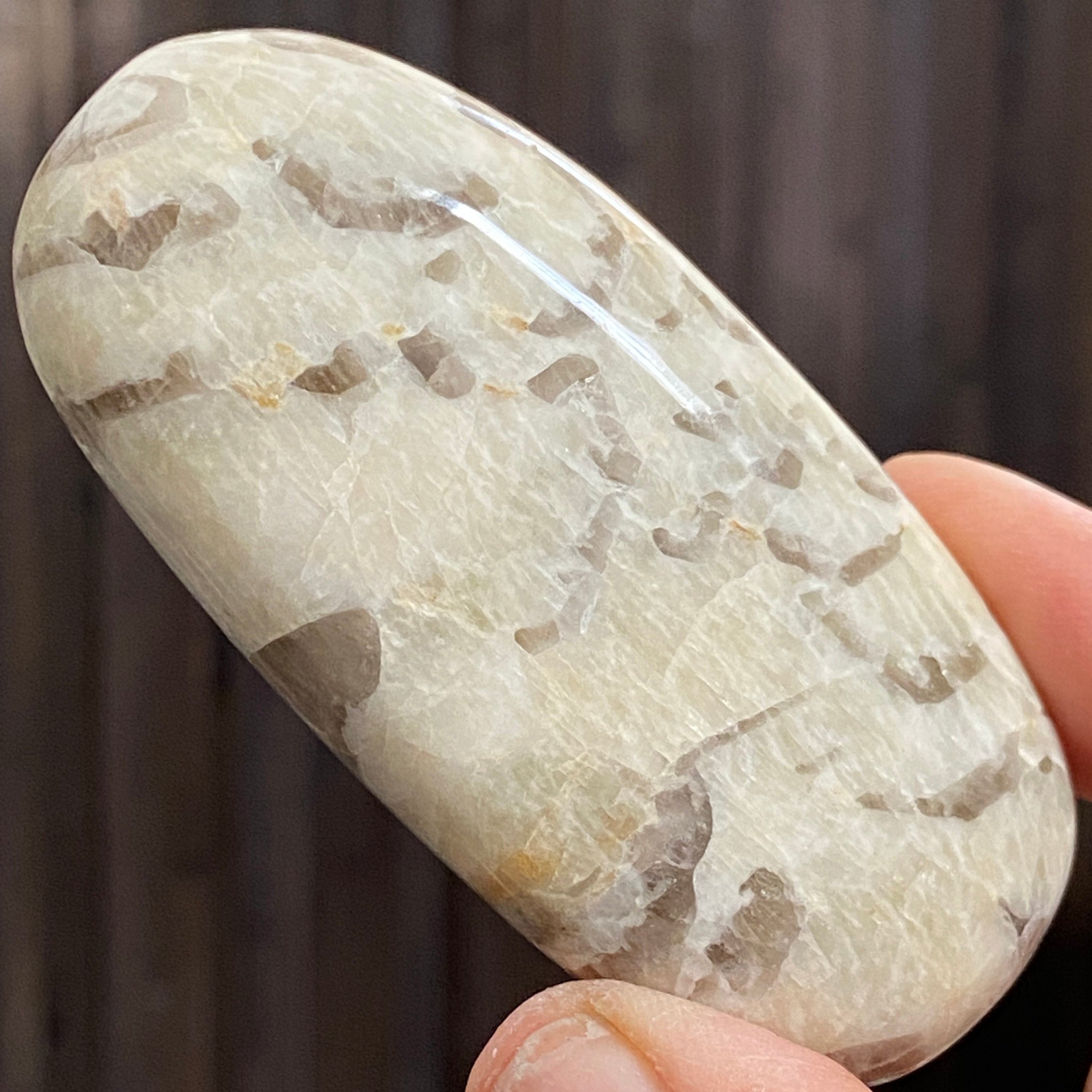 Zebradorite - Graphic Feldspar Palmstone