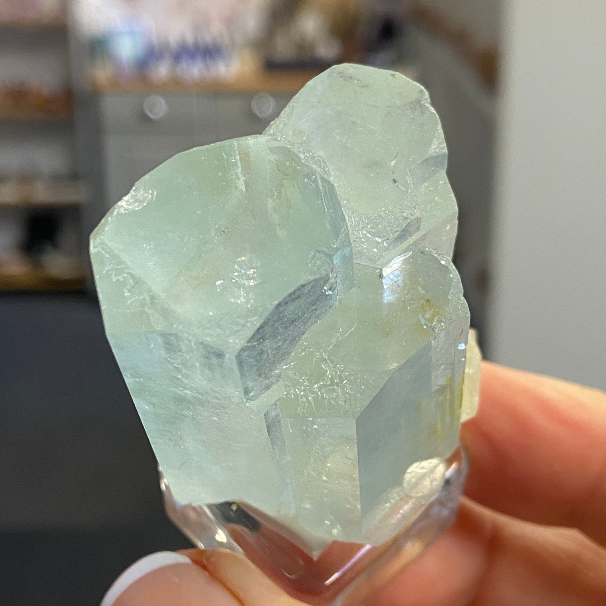Natural Aquamarine Crystal Cluster – Afghanistan