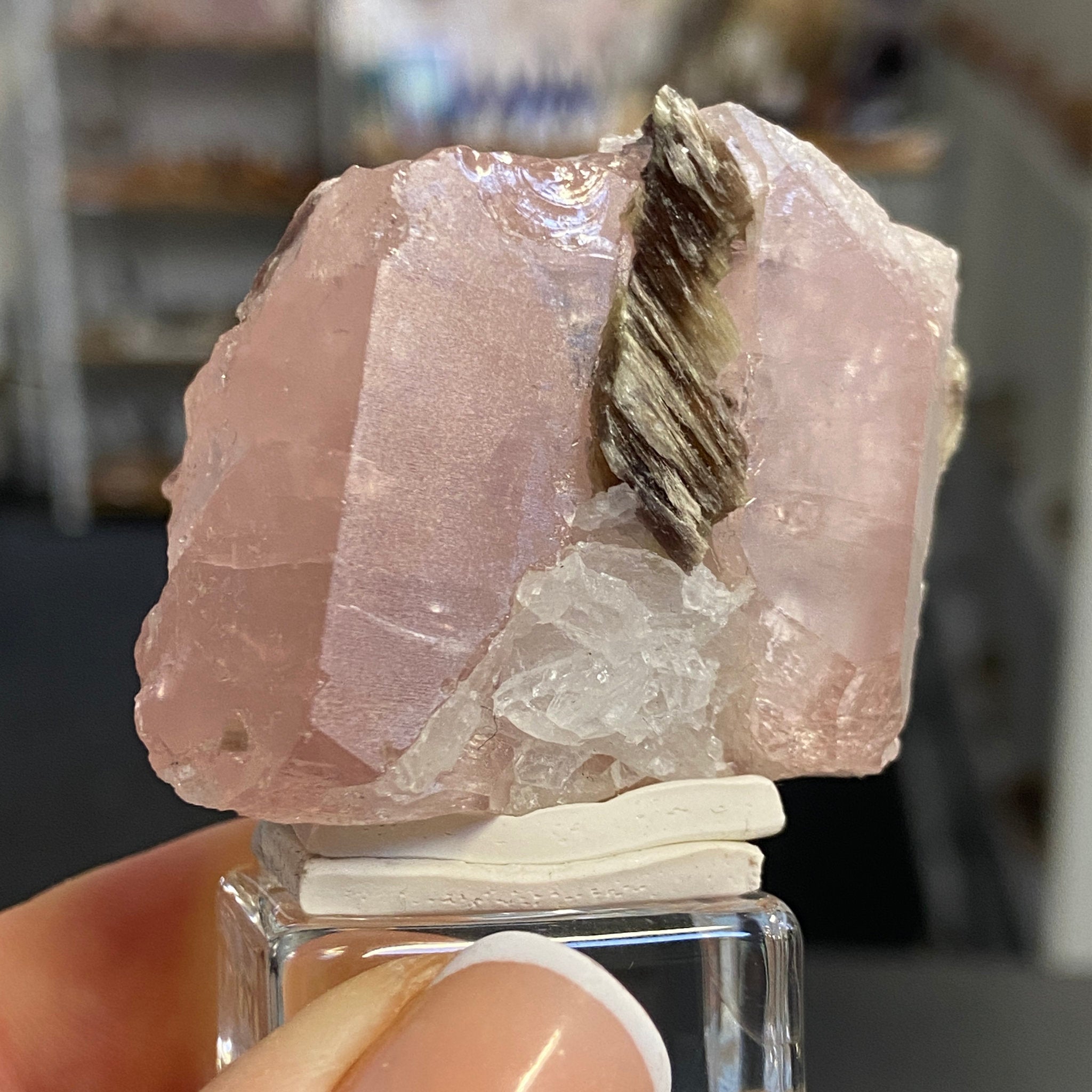 Natural Morganite Crystal – Brazil