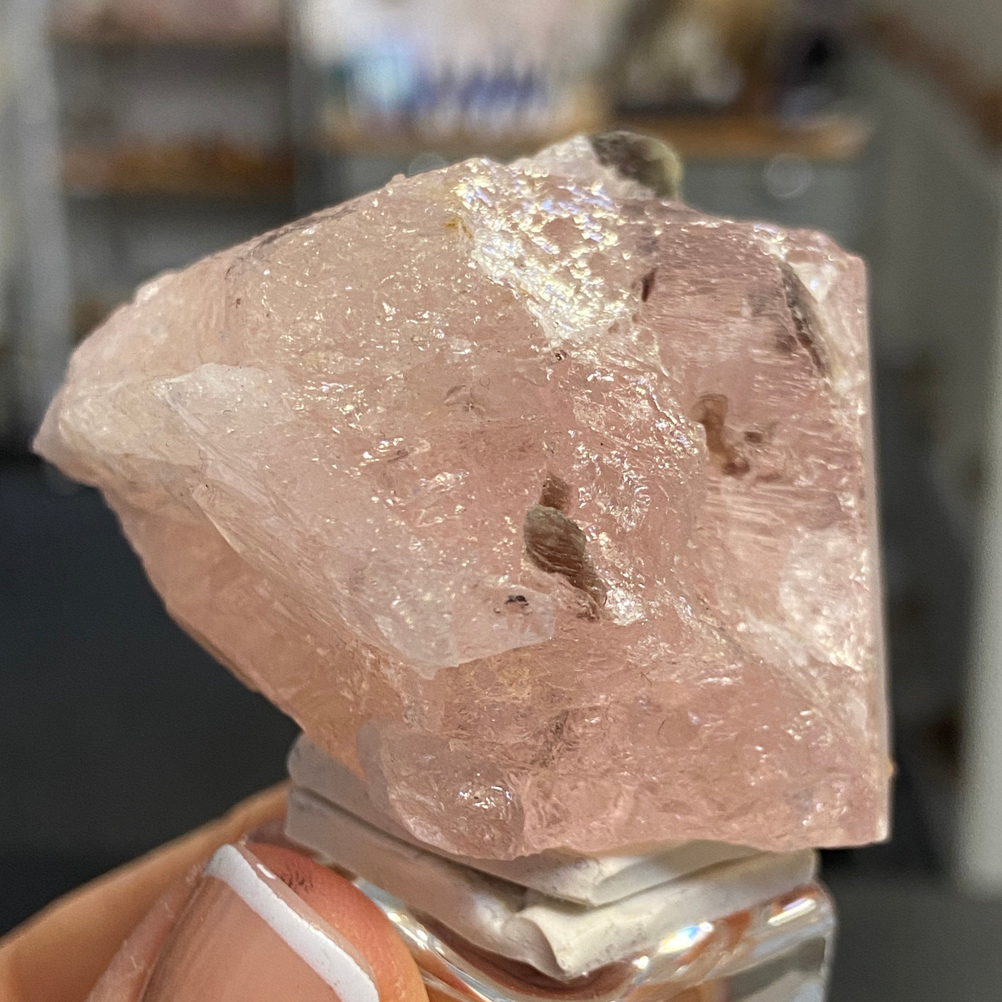 Natural Morganite Crystal – Brazil