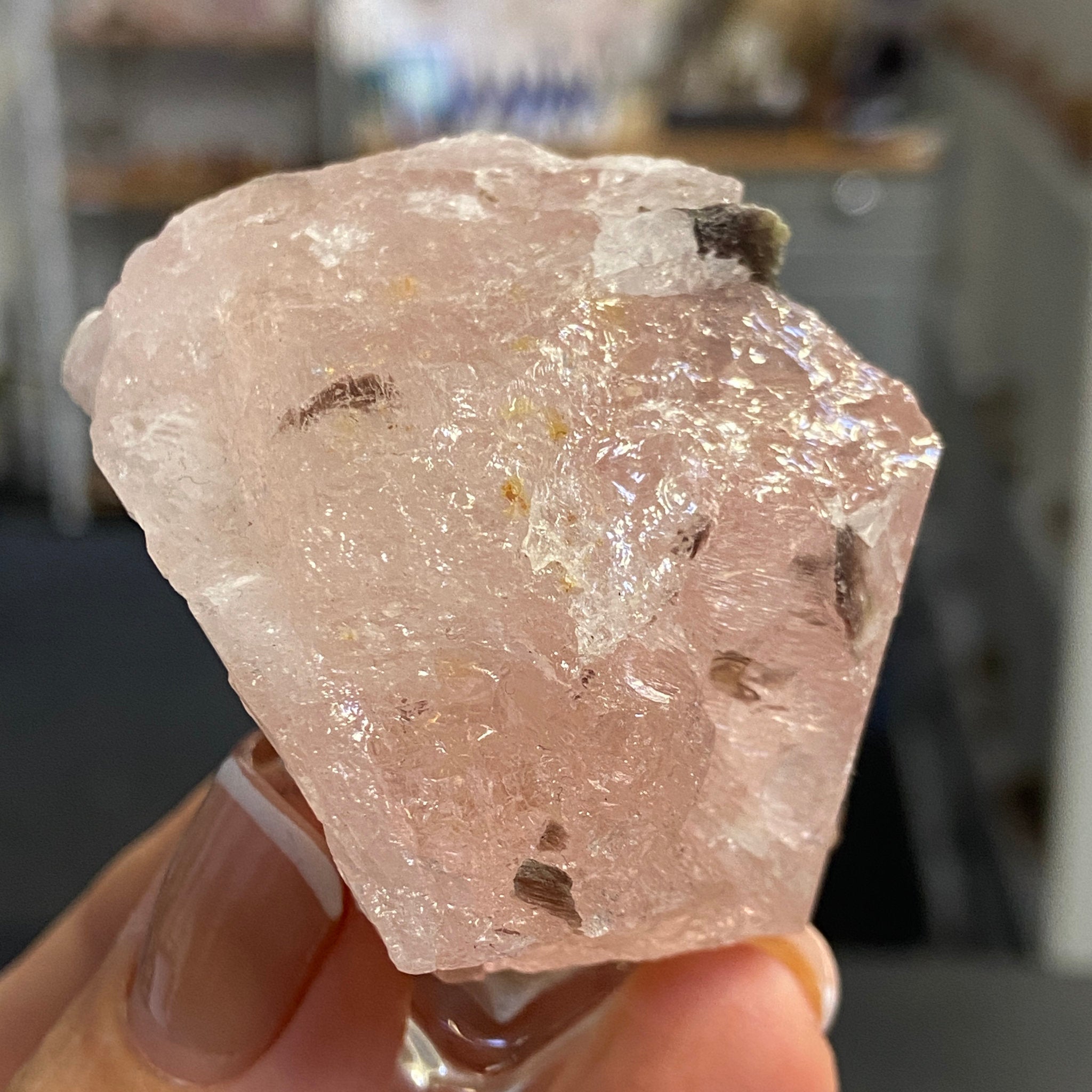 Natural Morganite Crystal – Brazil