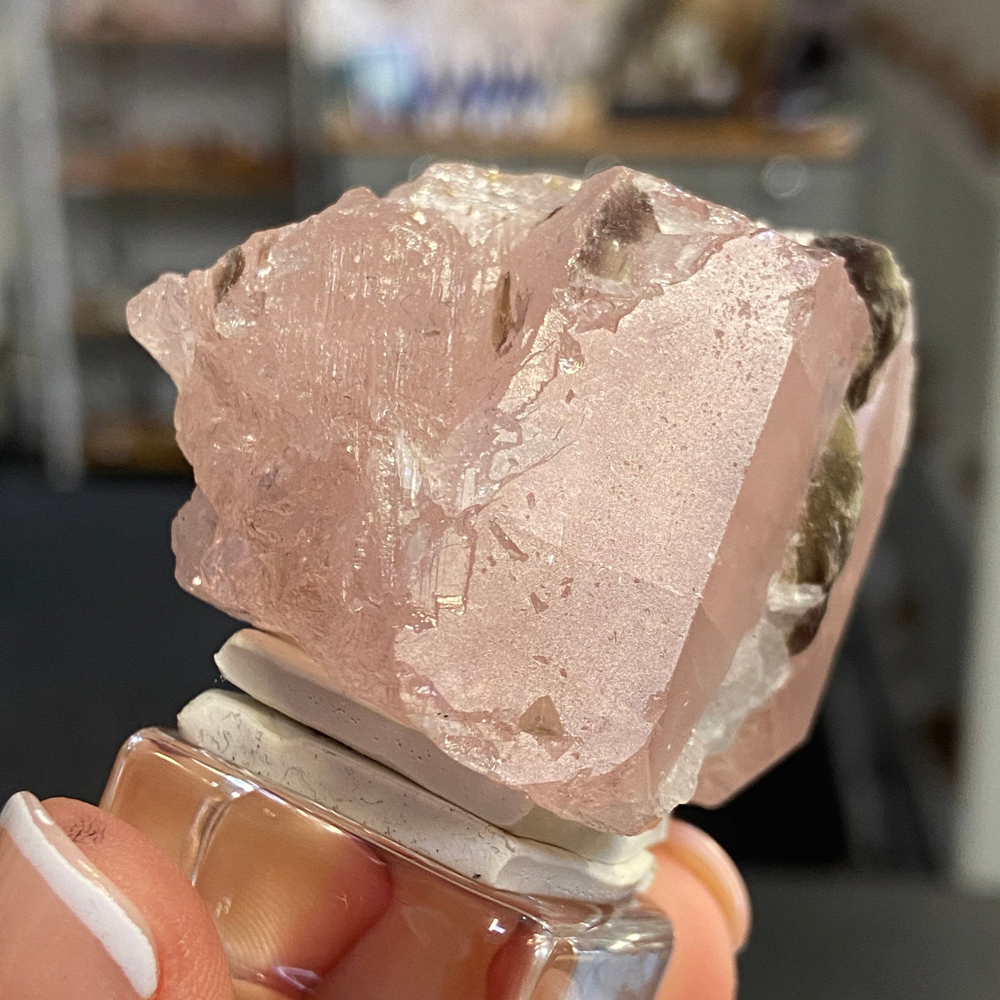 Natural Morganite Crystal – Brazil
