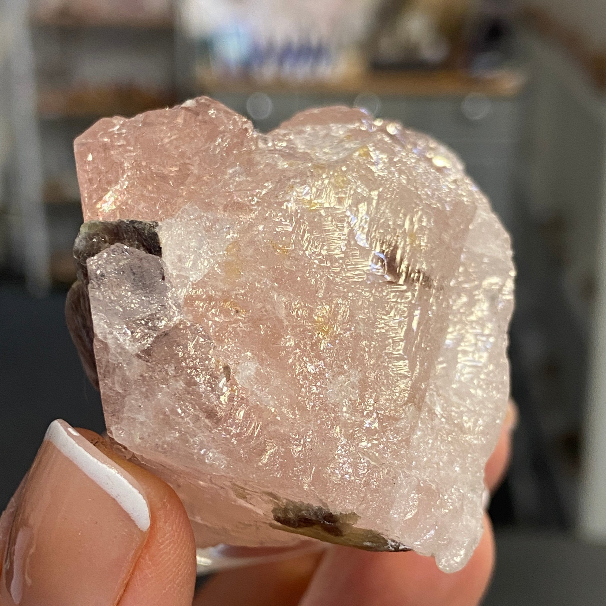 Natural Morganite Crystal – Brazil