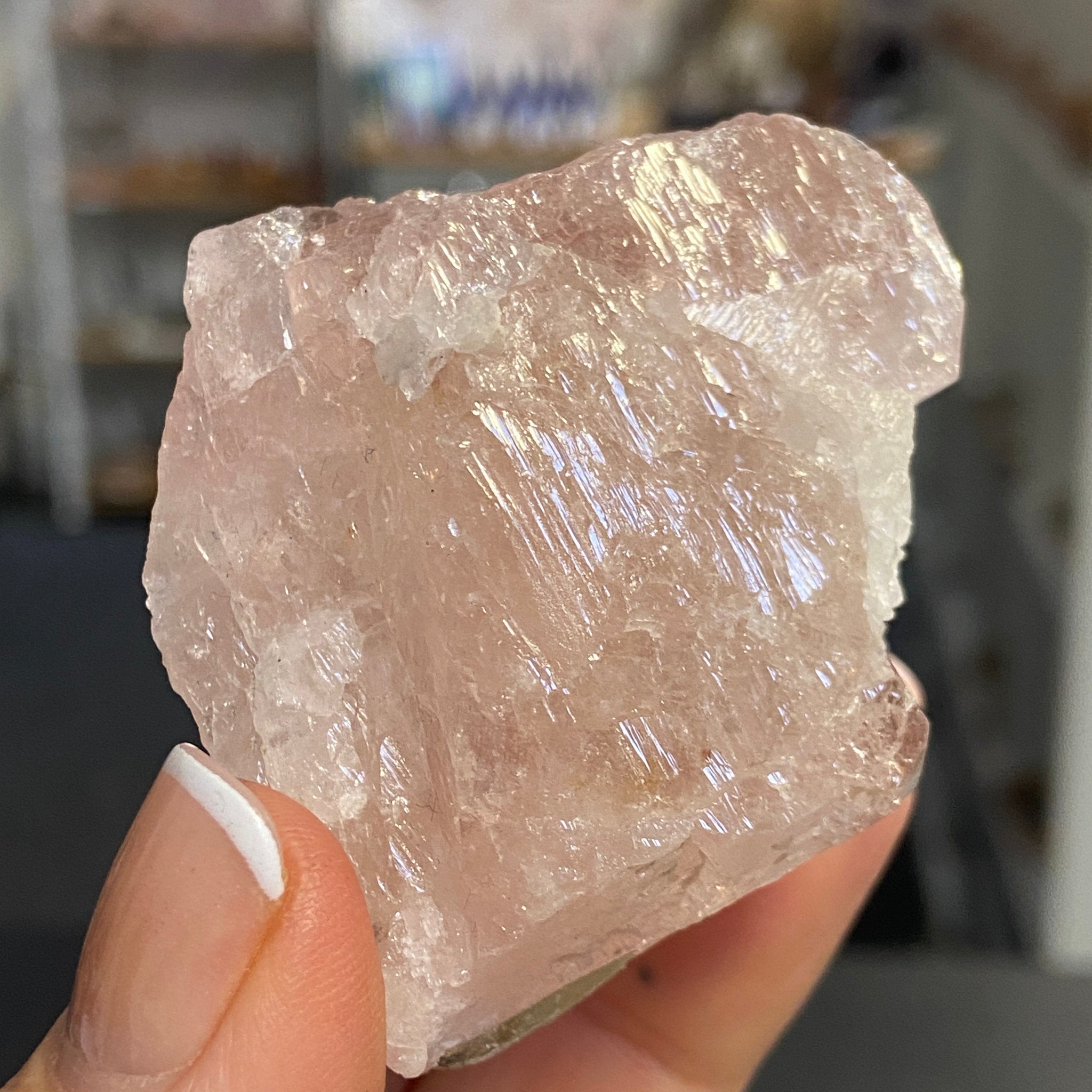 Natural Morganite Crystal – Brazil