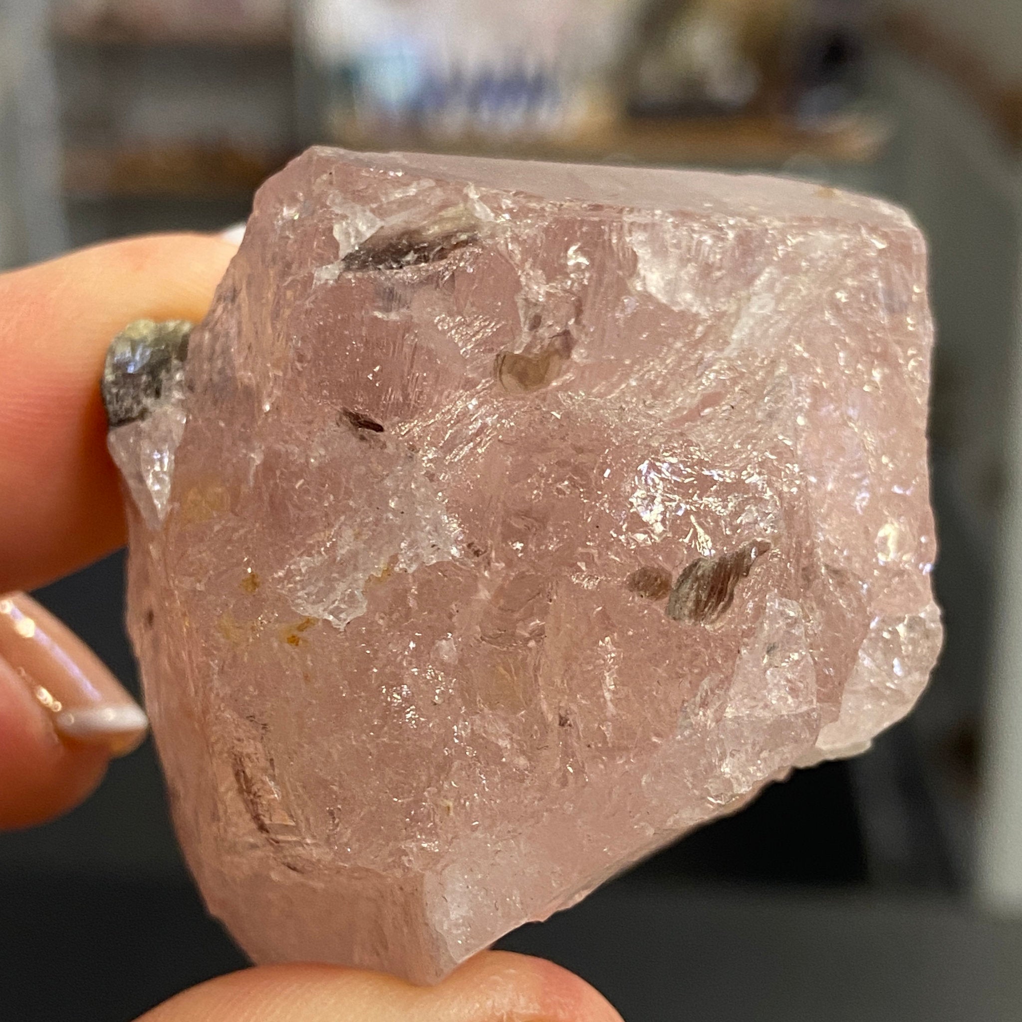 Natural Morganite Crystal – Brazil