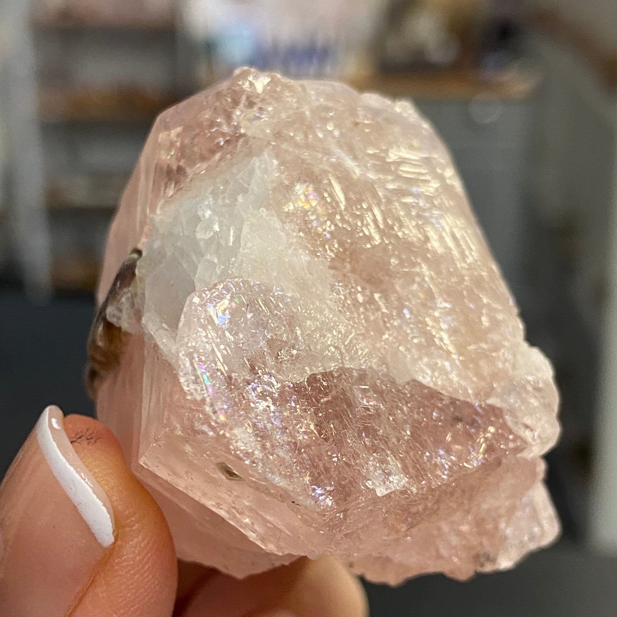 Natural Morganite Crystal – Brazil