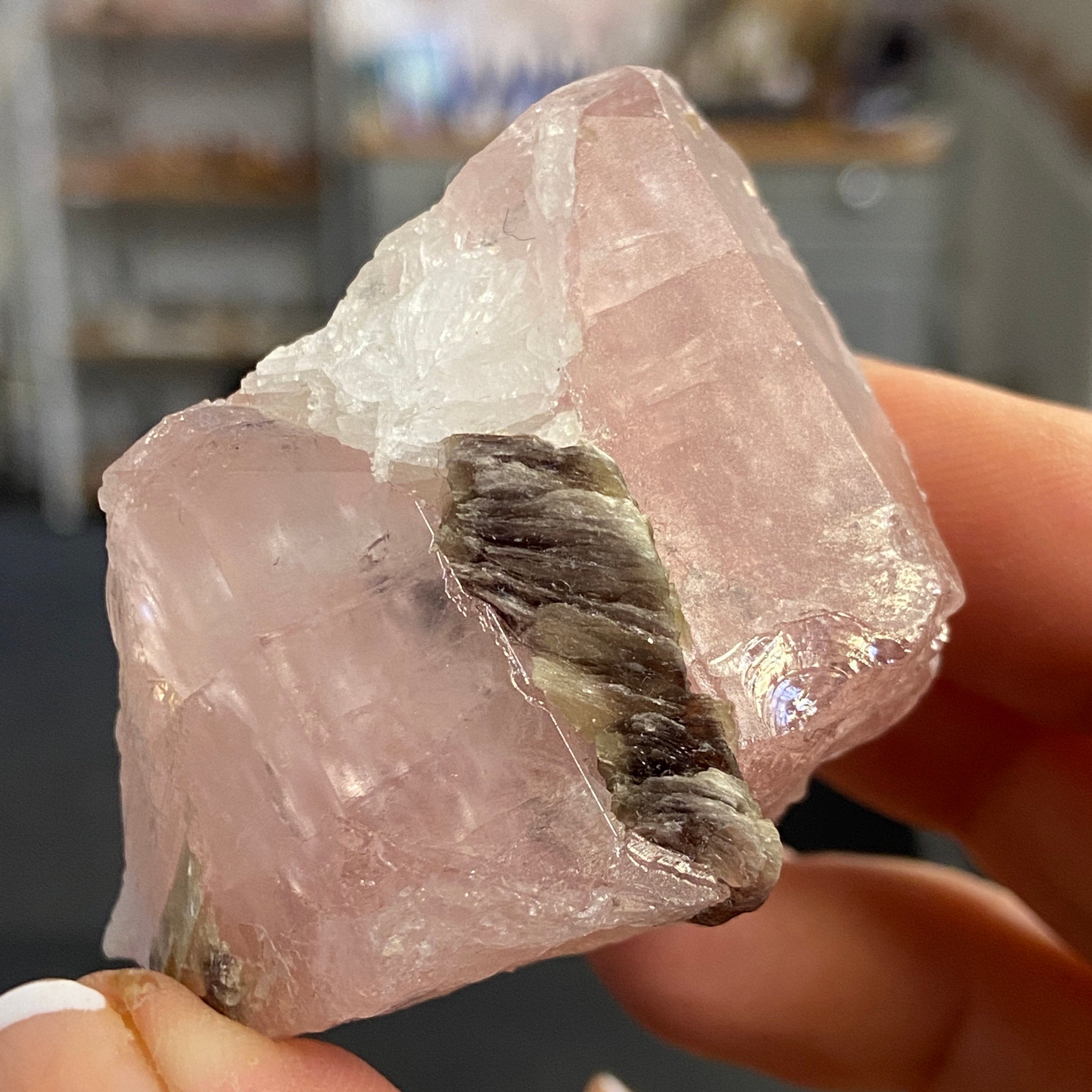 Natural Morganite Crystal – Brazil