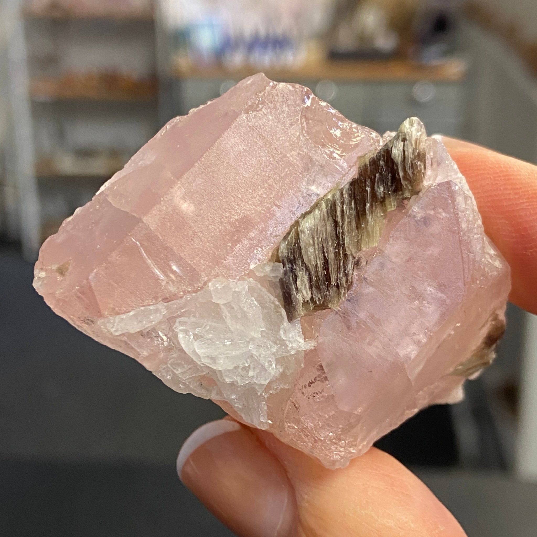 Natural Morganite Crystal – Brazil