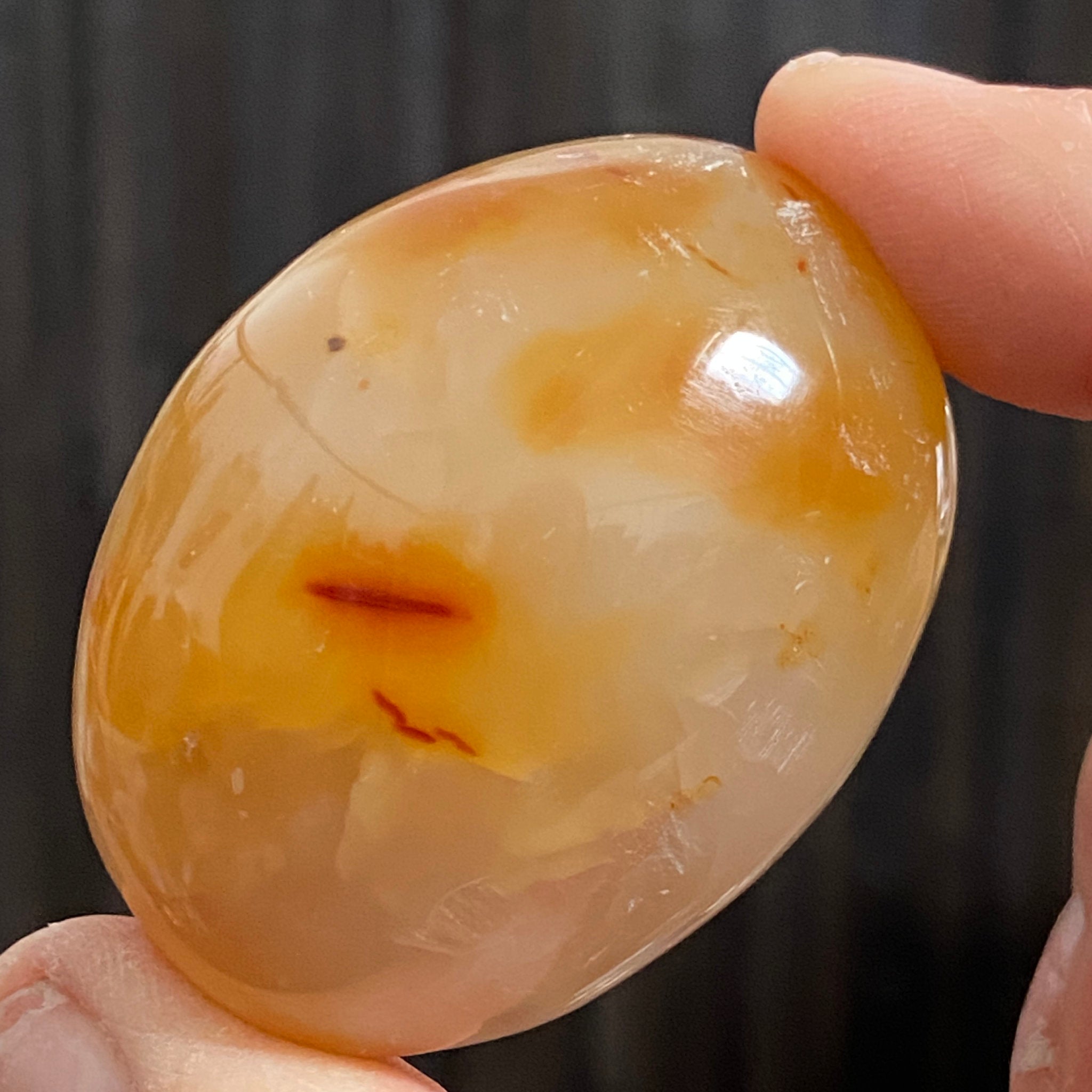 Carnelian Palmstone – Madagascar