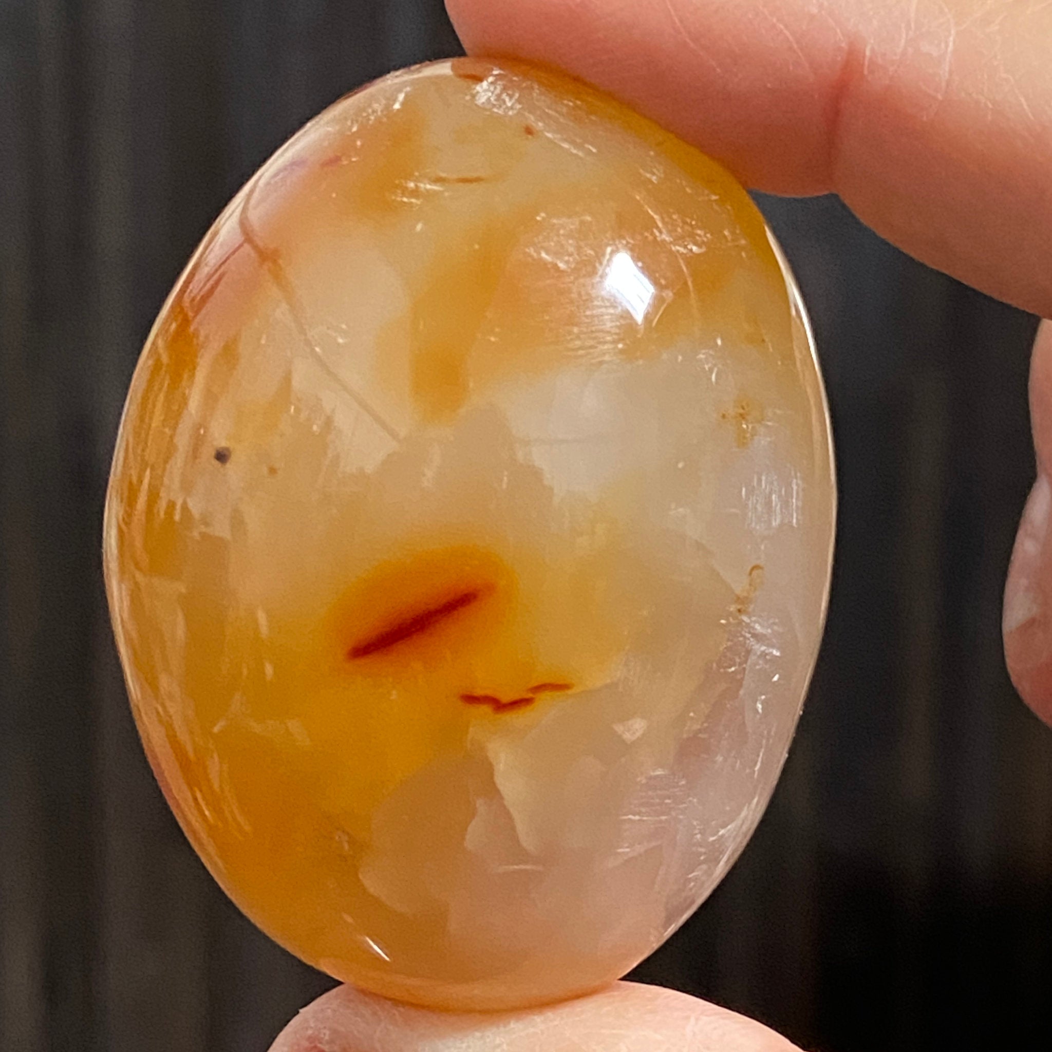 Carnelian Palmstone – Madagascar