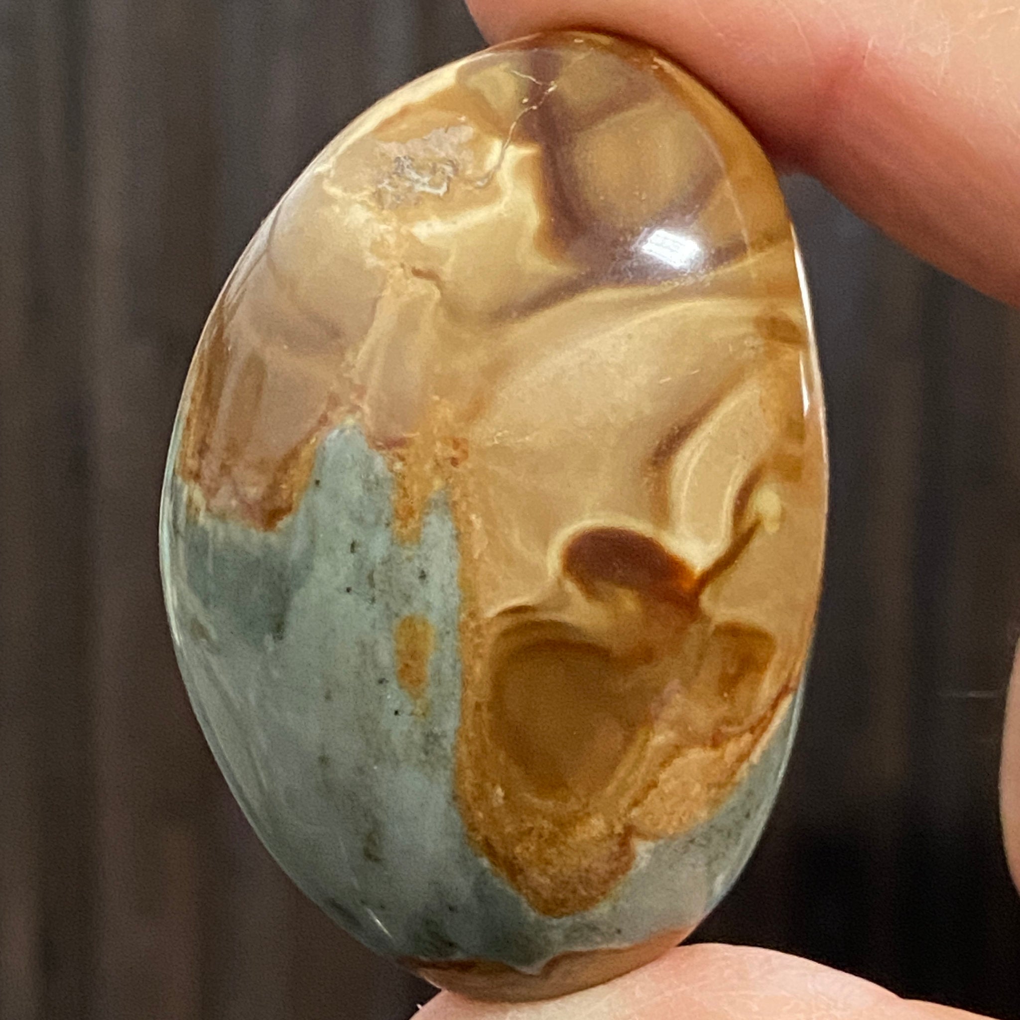 Polychrome Jasper Palmstone