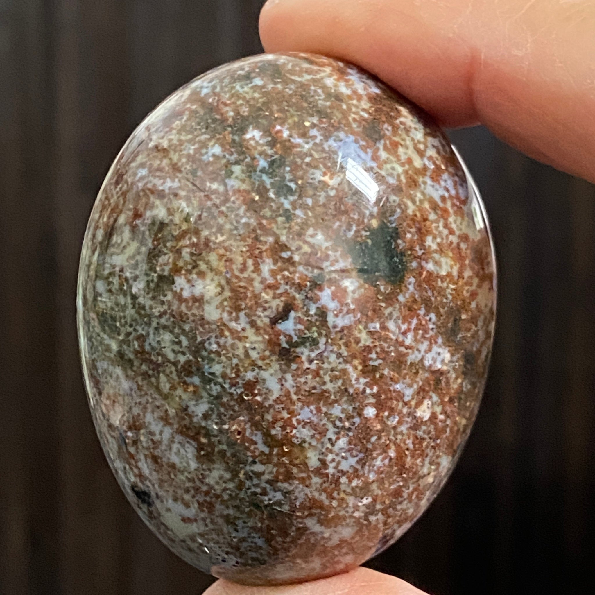 Ocean Jasper Palm Stone
