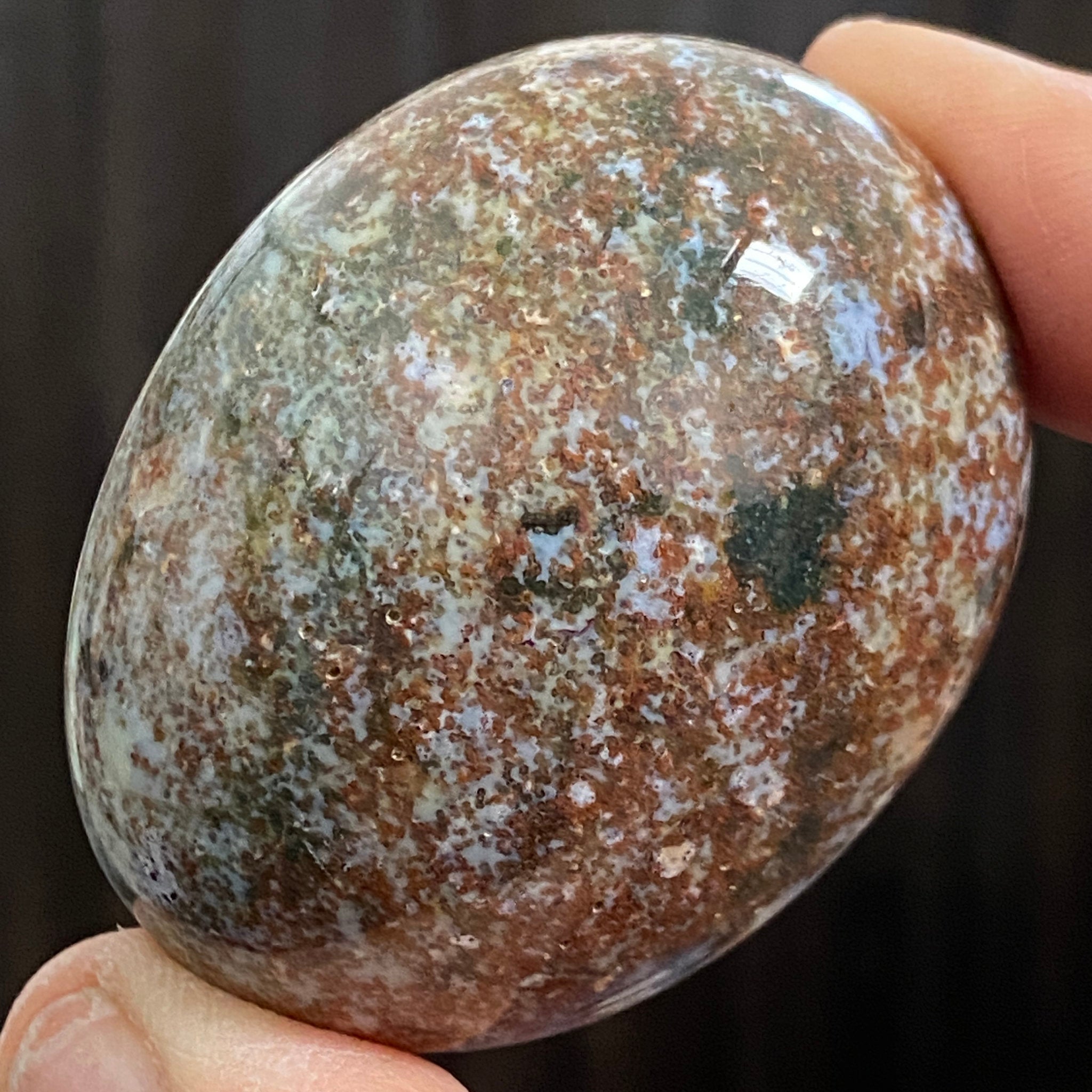 Ocean Jasper Palm Stone