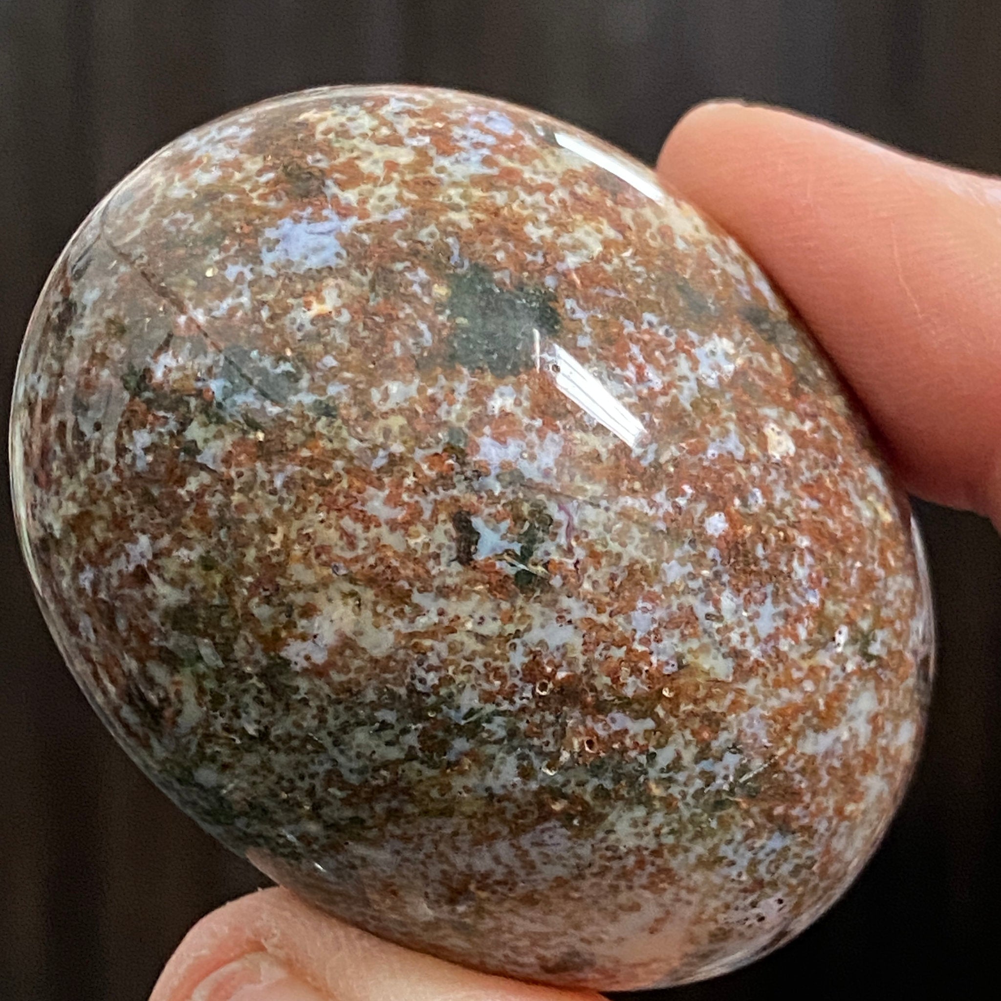 Ocean Jasper Palm Stone