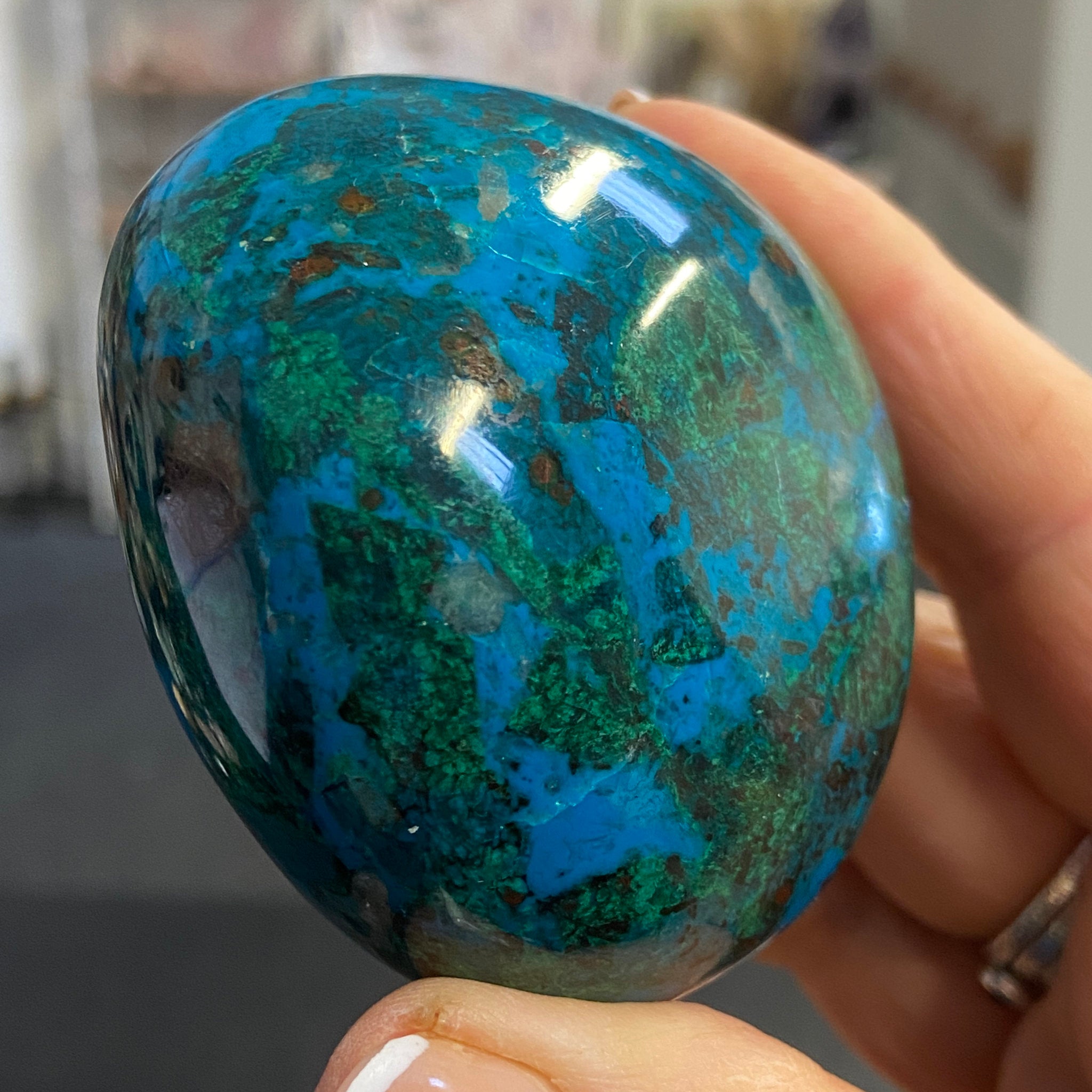 AAA Grade Chrysocolla Freeform – Peru