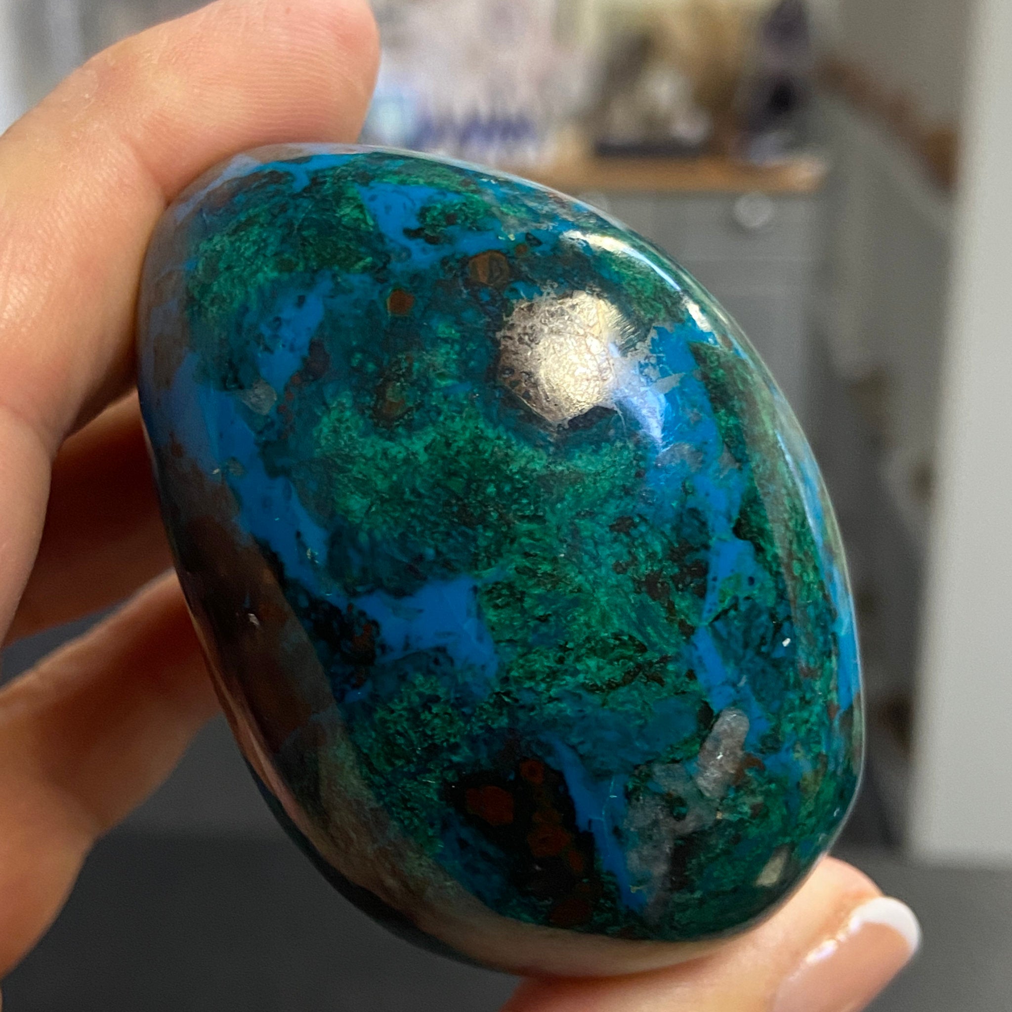AAA Grade Chrysocolla Freeform – Peru
