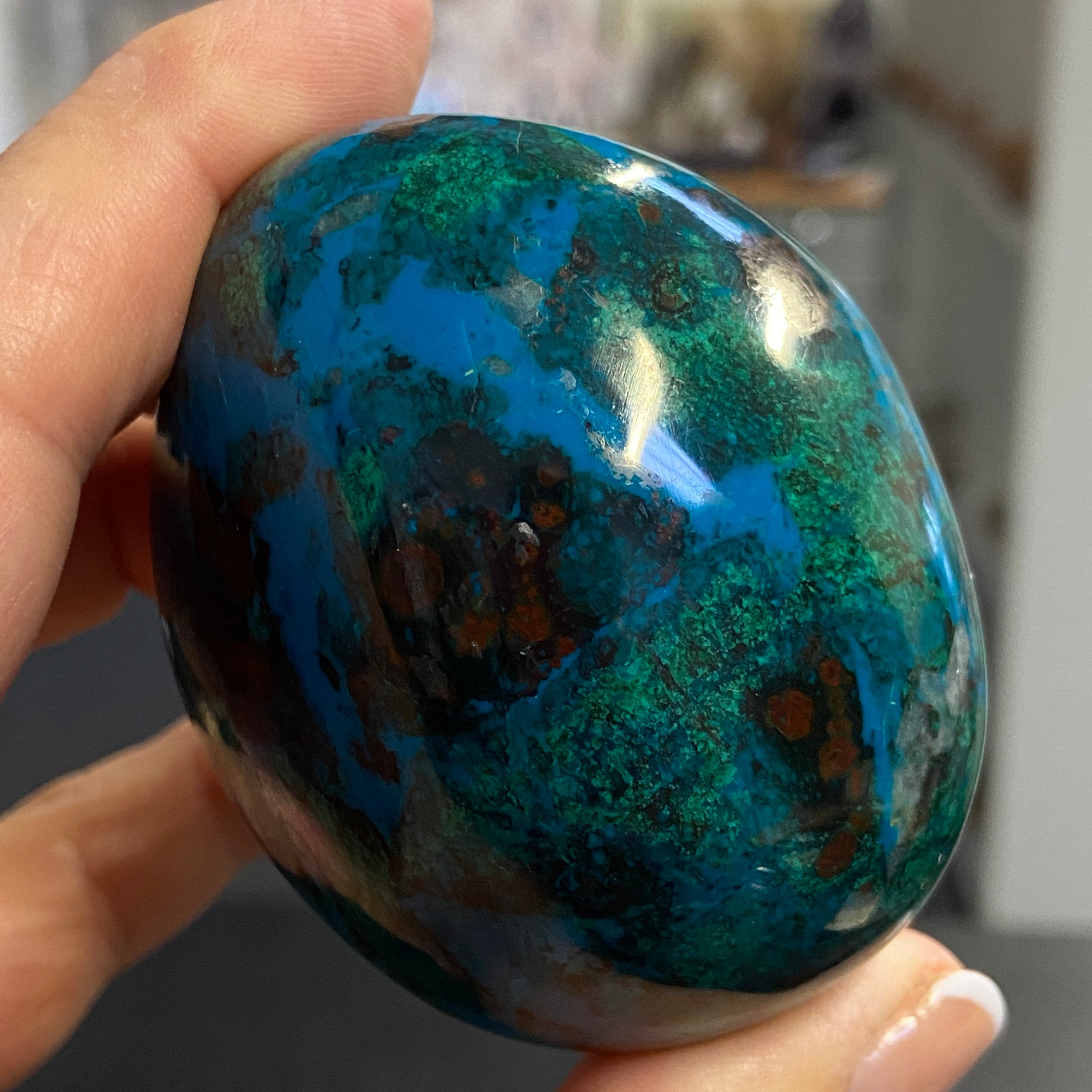 AAA Grade Chrysocolla Freeform – Peru