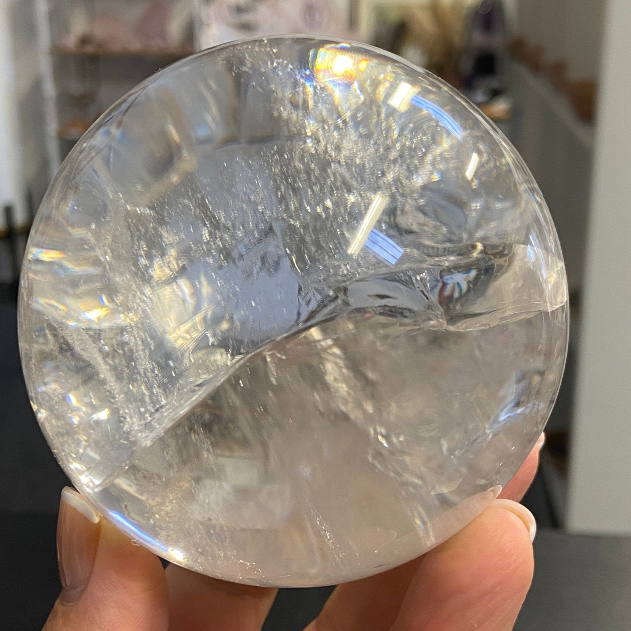 Lemurian Quartz Sphere – Brazil