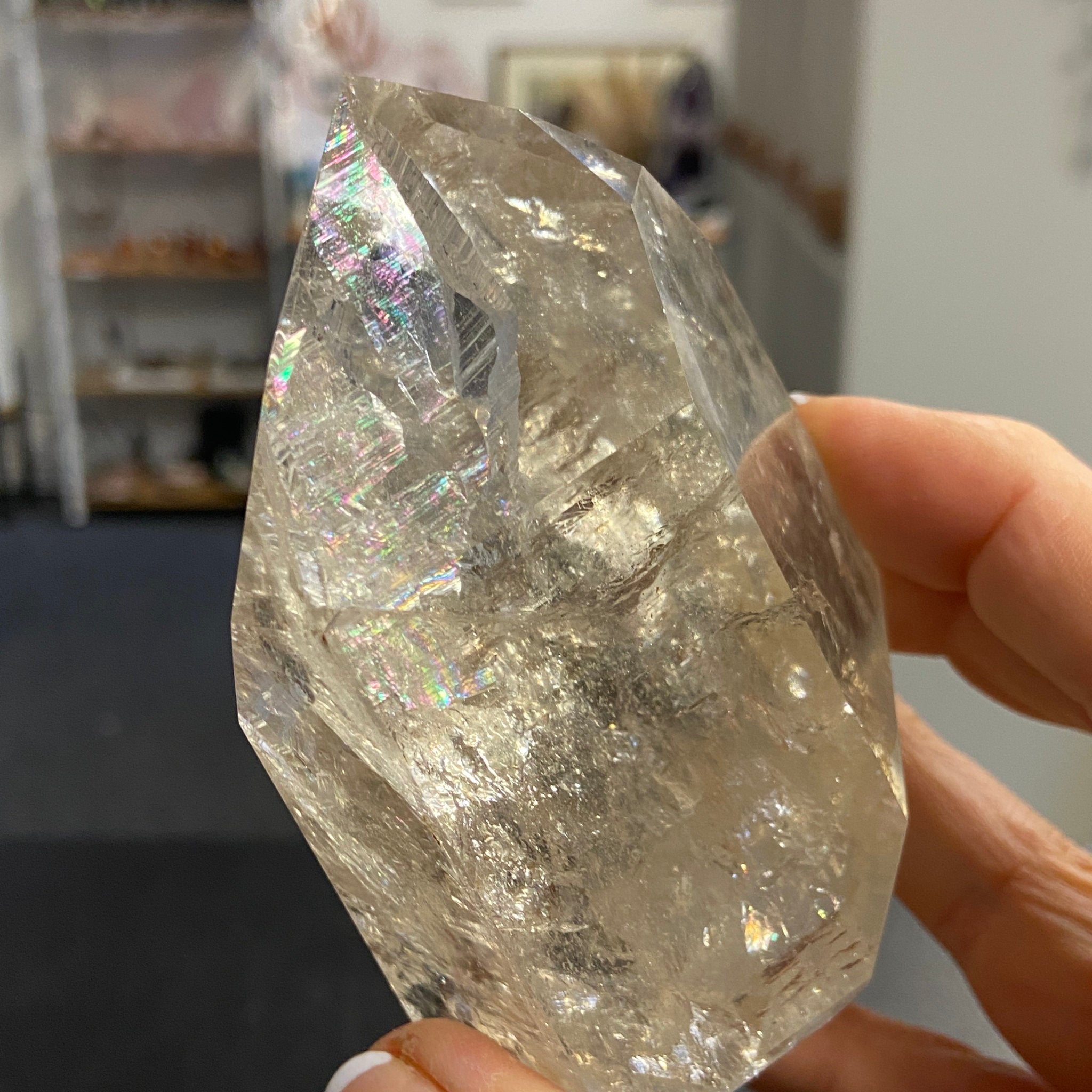 Natural Citrine Channeler Crystal Tower – Brazil