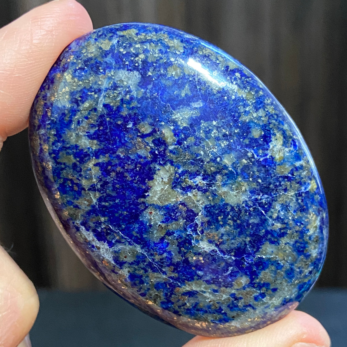 Lapis Lazuli Palmstone – Mine 4 - Afghanistan