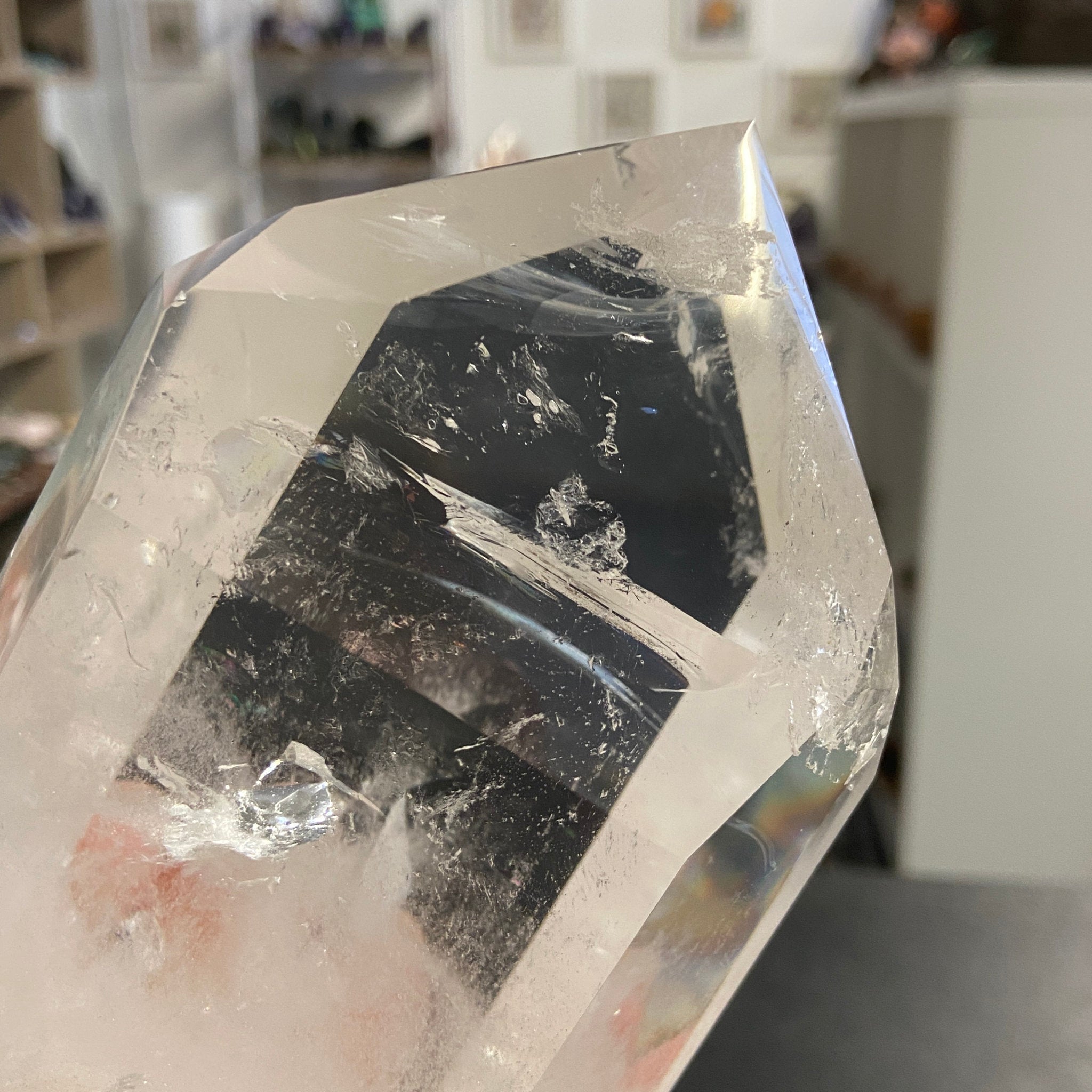 Clear Quartz DOW Crystal Tower – Brazil