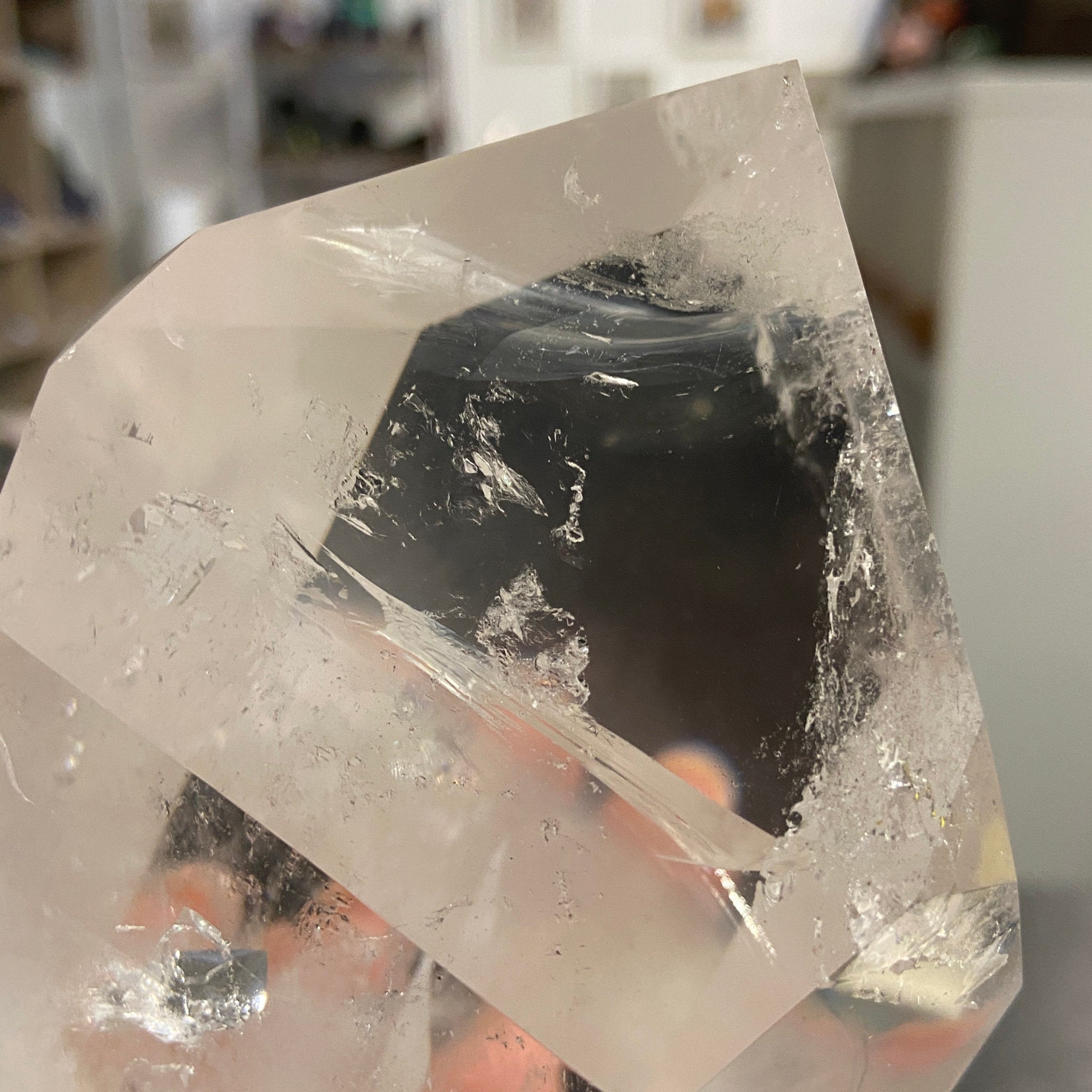 Clear Quartz DOW Crystal Tower – Brazil