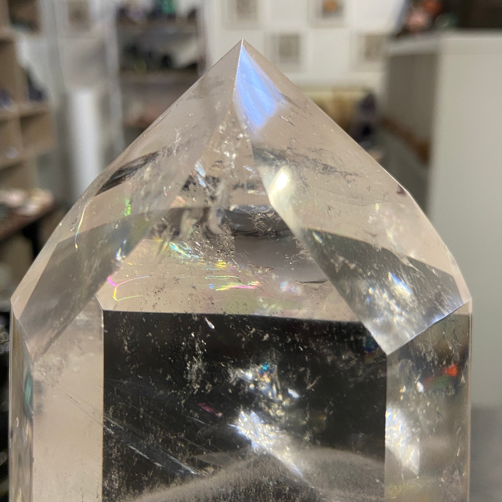 Clear Quartz DOW Crystal Tower – Brazil