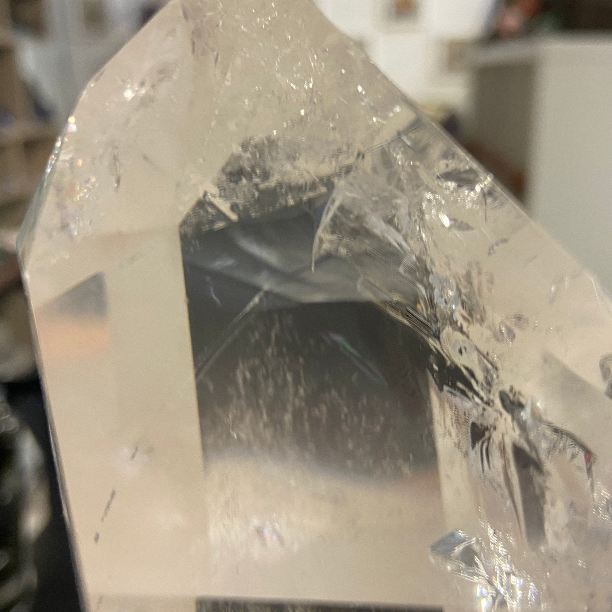 Clear Quartz DOW Crystal Tower – Brazil