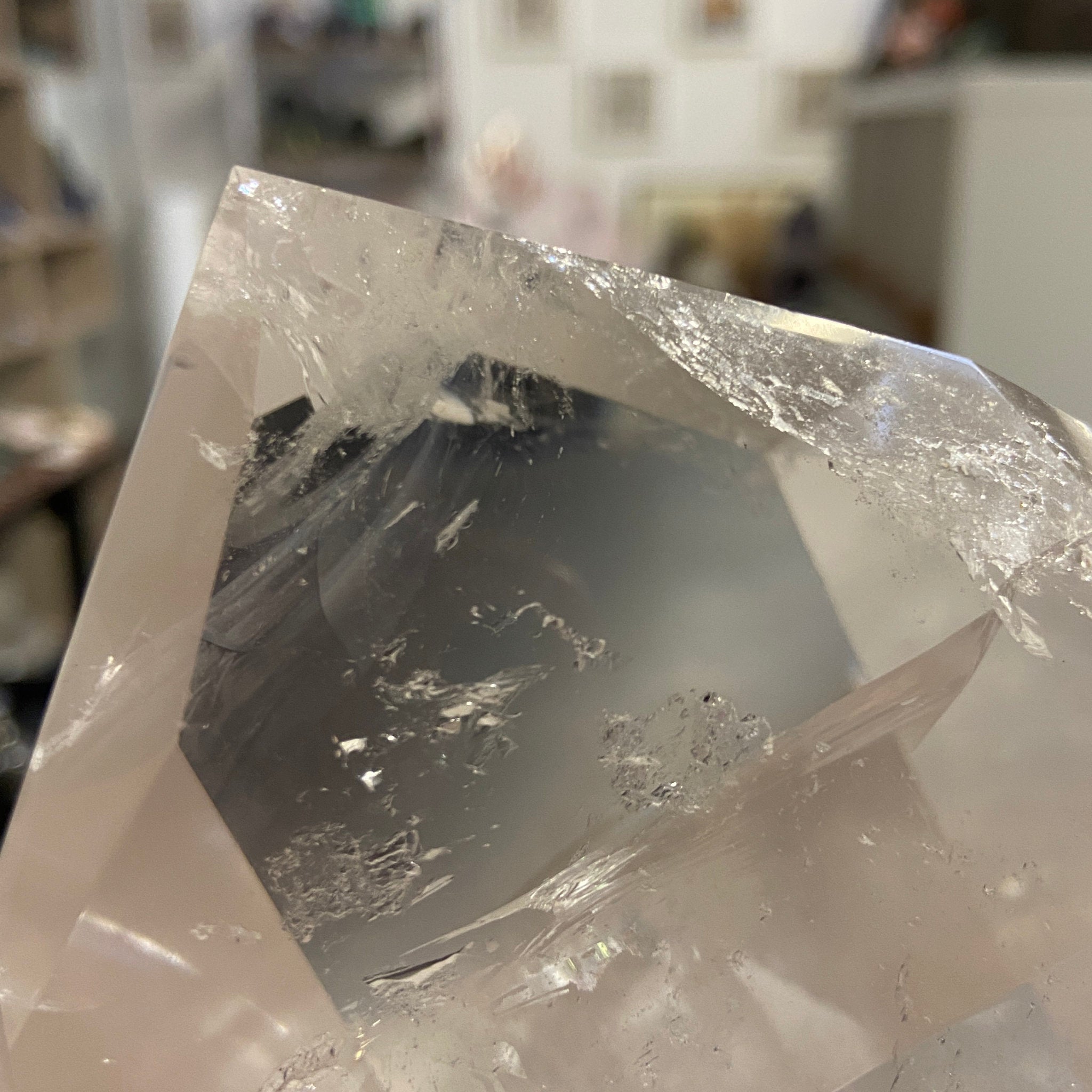 Clear Quartz DOW Crystal Tower – Brazil