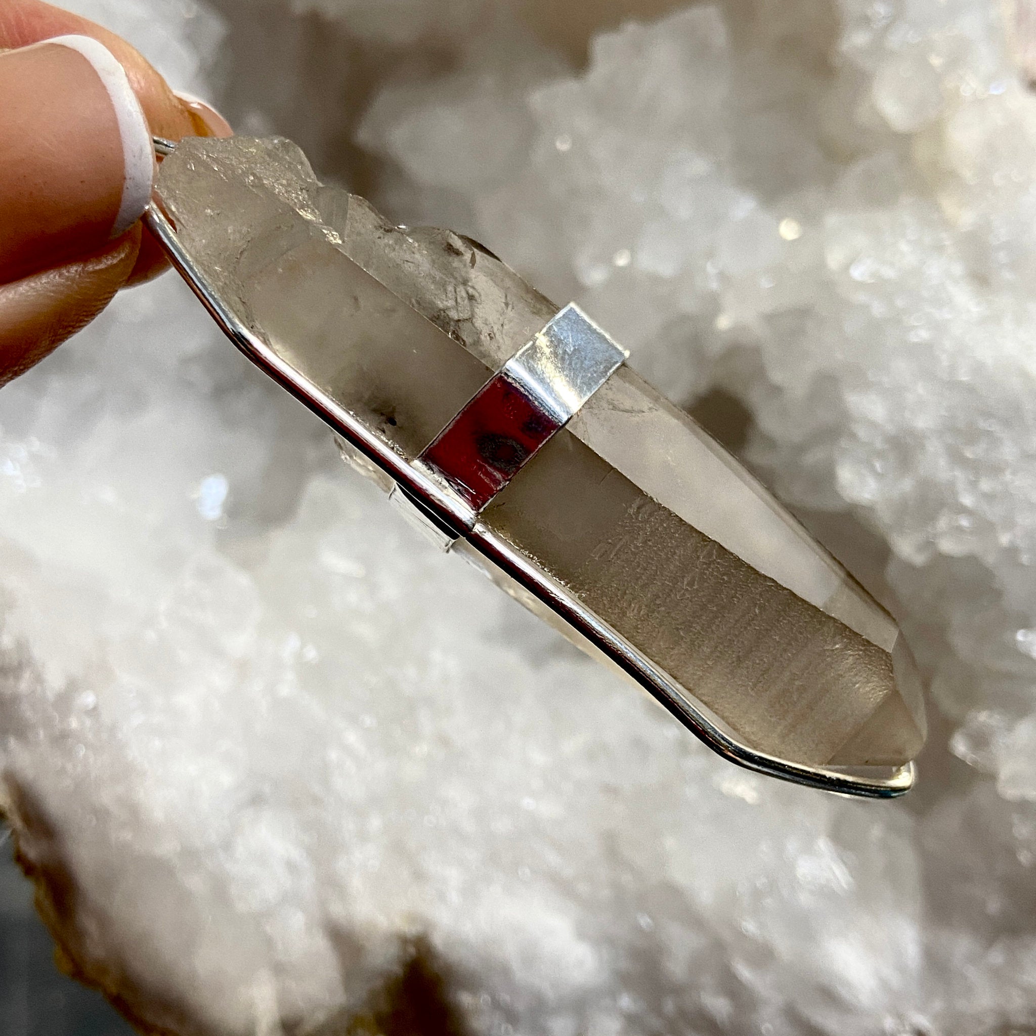Smoky Lemurian Seed Pendant – Brazil - Bespoke by Song of the Sea