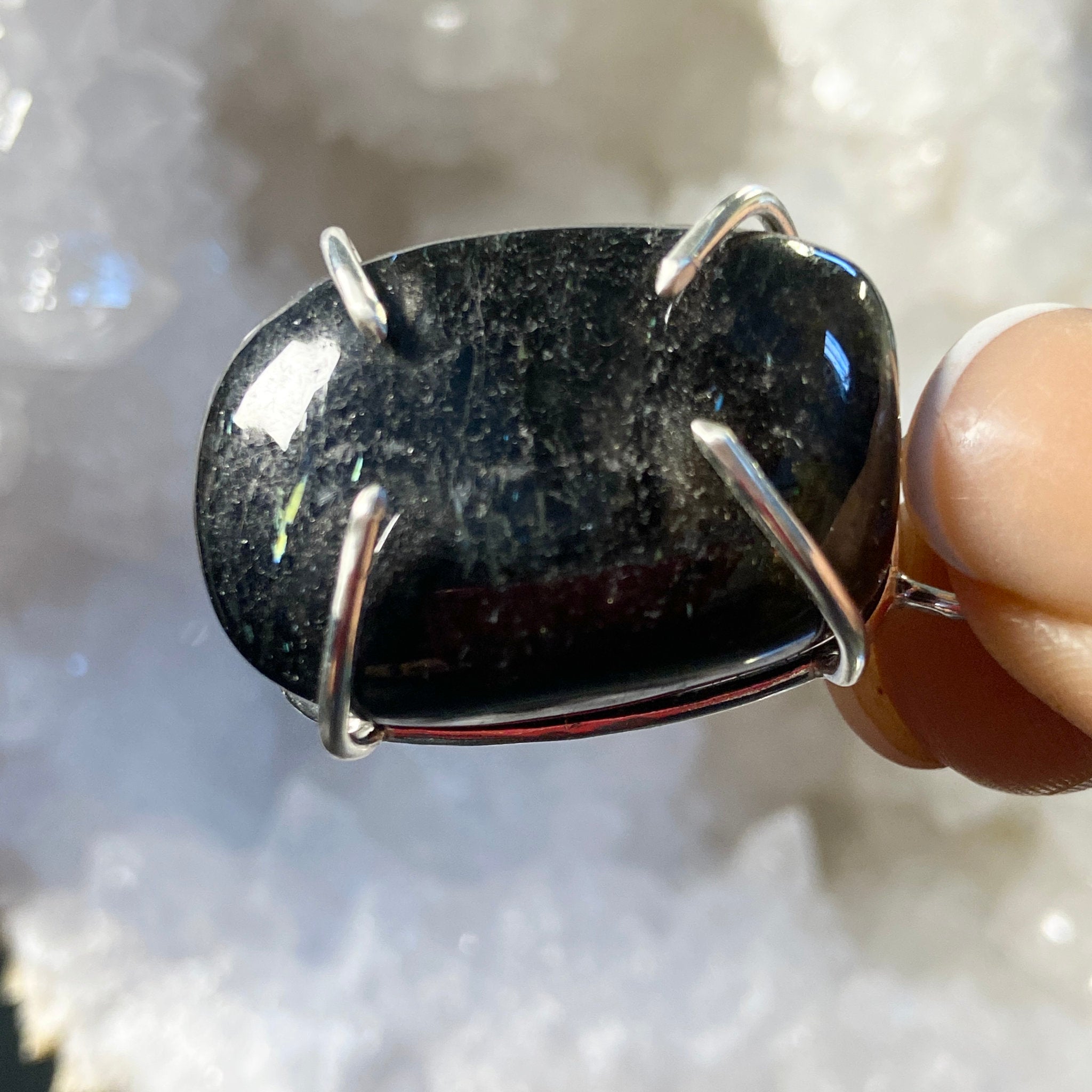 Nuummite Pendant - Bespoke by Song of the Sea