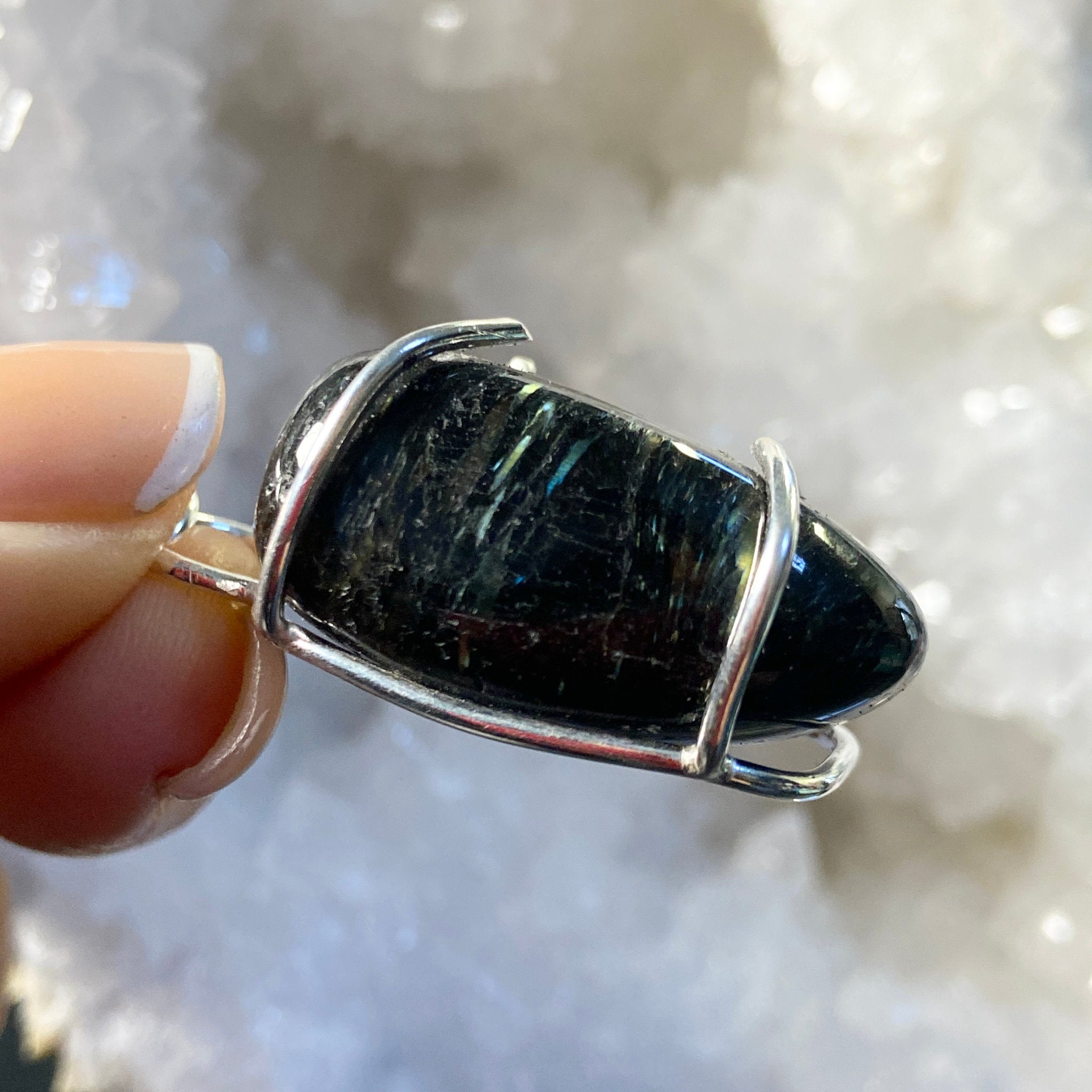 Nuummite Pendant - Bespoke by Song of the Sea