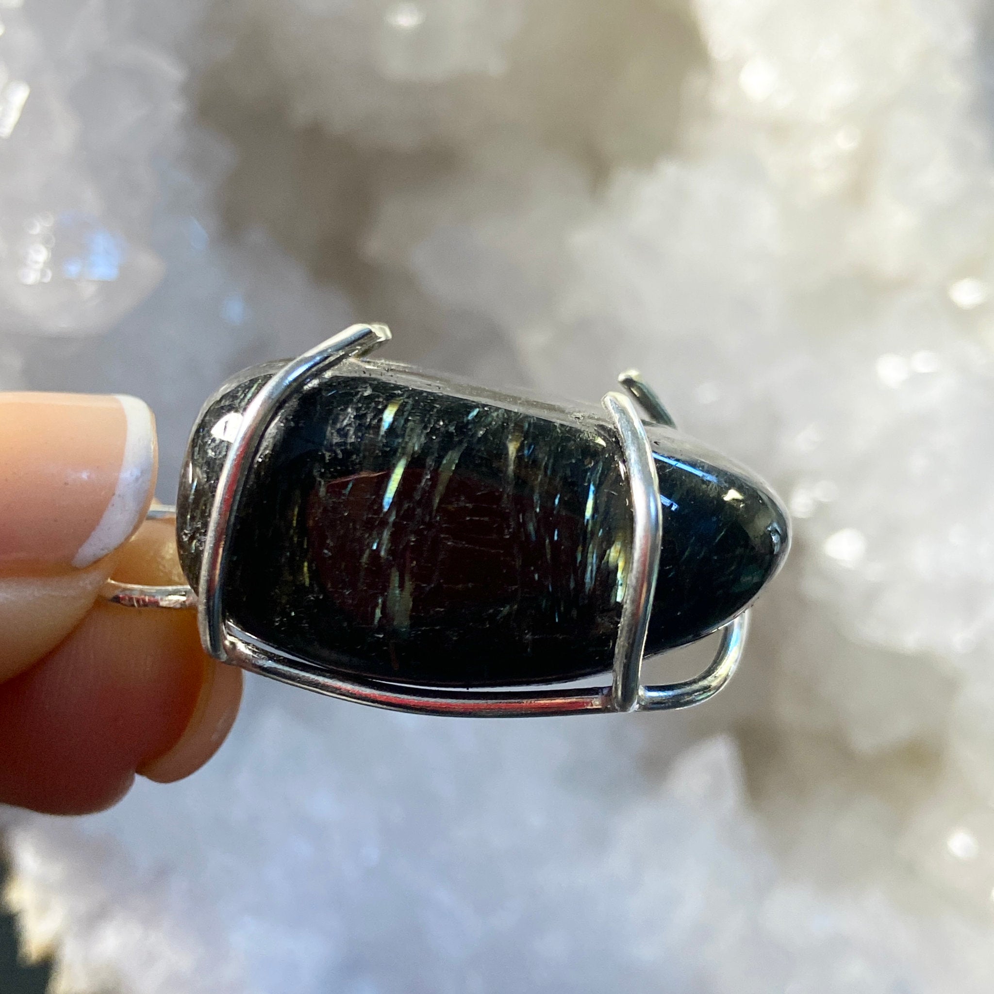 Nuummite Pendant - Bespoke by Song of the Sea