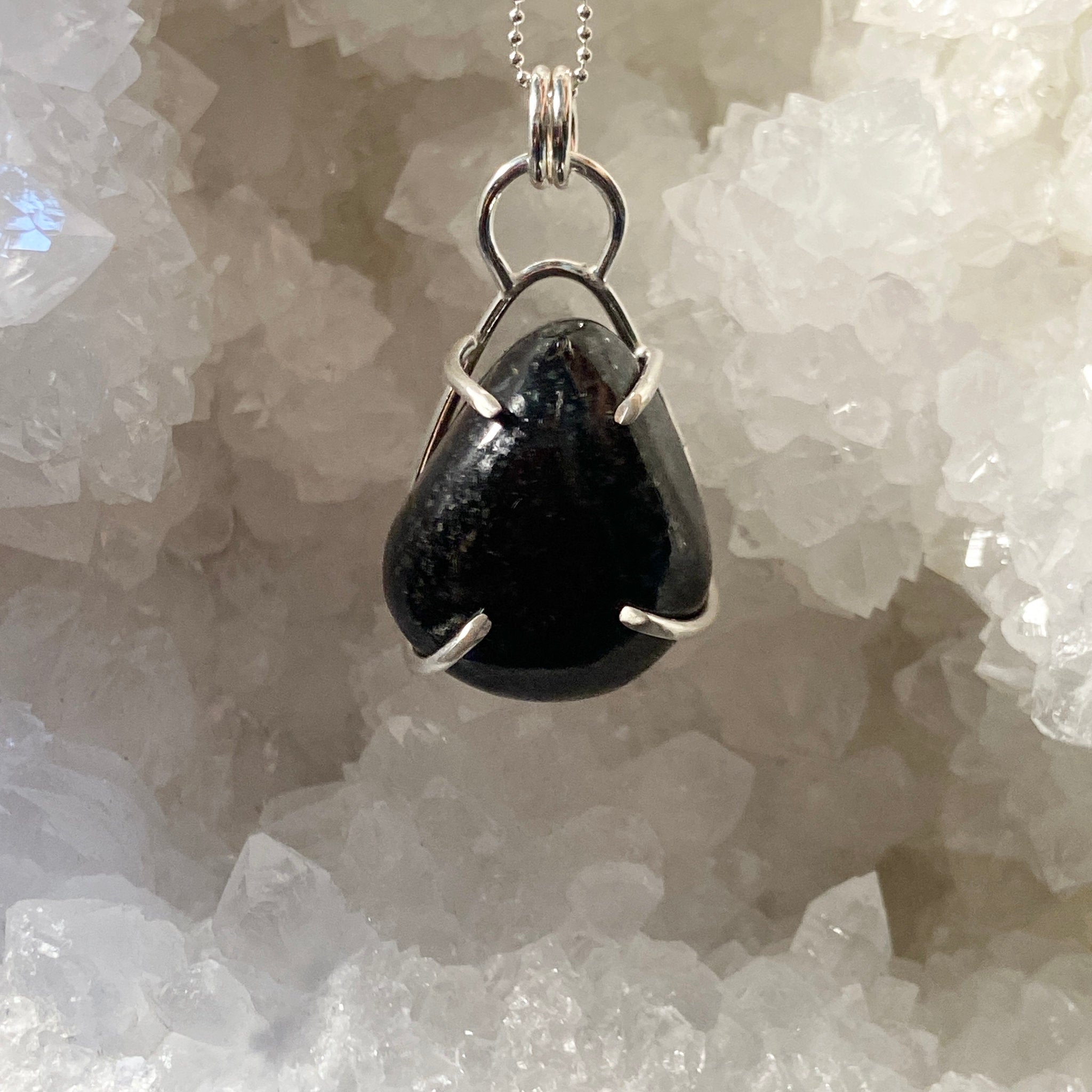 Nuummite Pendant - Bespoke by Song of the Sea