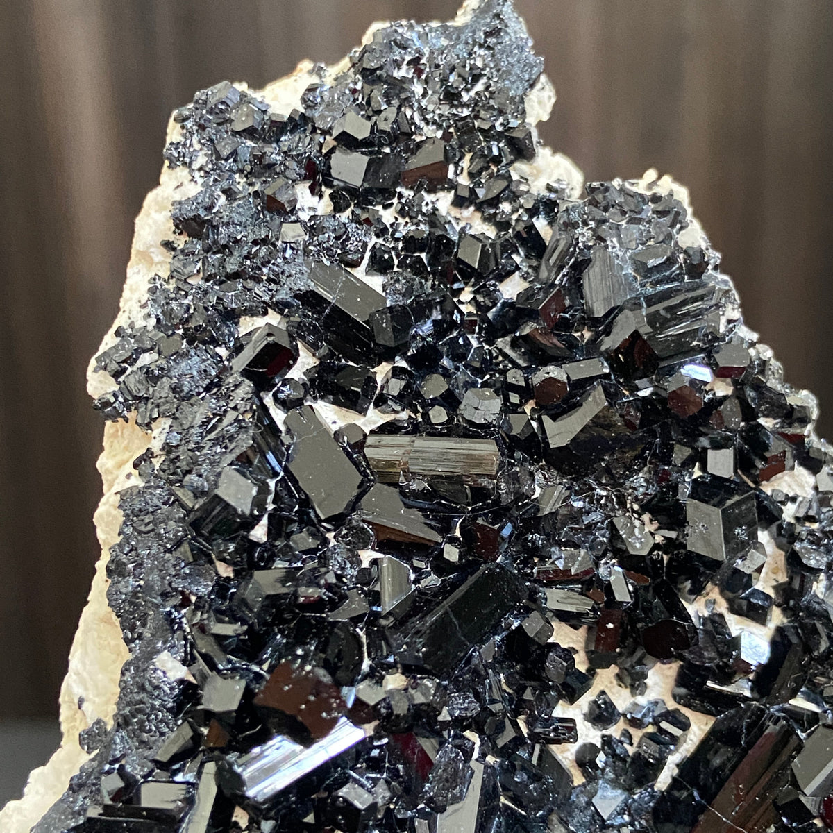 AAA Namibian Black Tourmaline Crystal Cluster