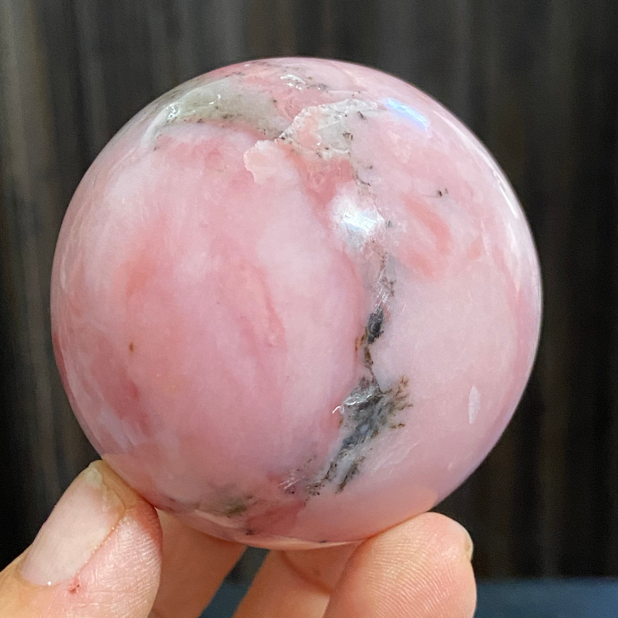 Peruvian Pink Opal Sphere