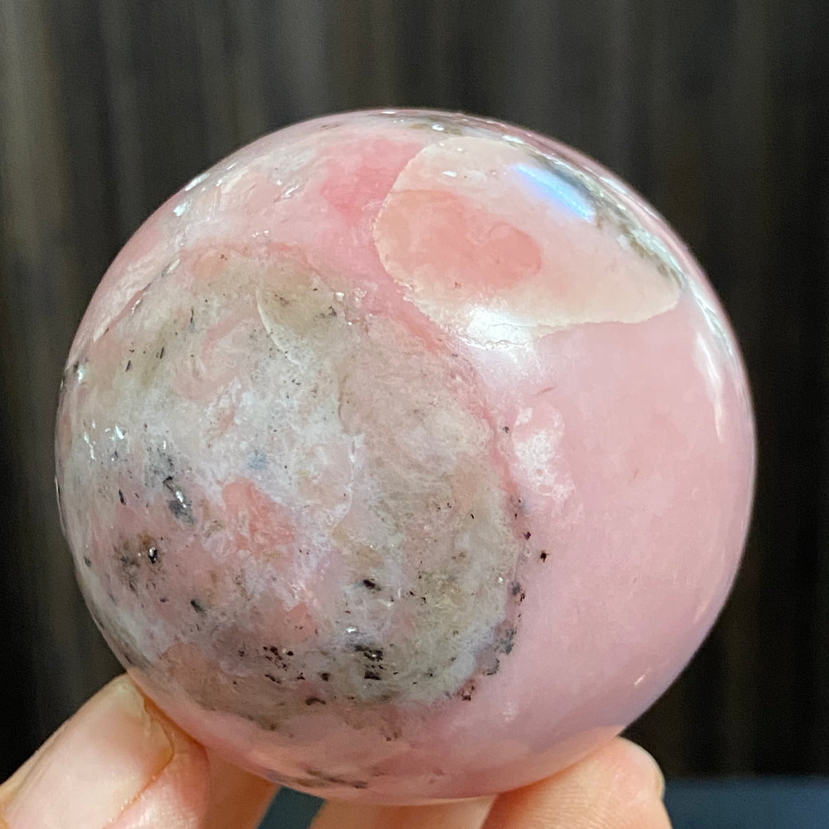Peruvian Pink Opal Sphere