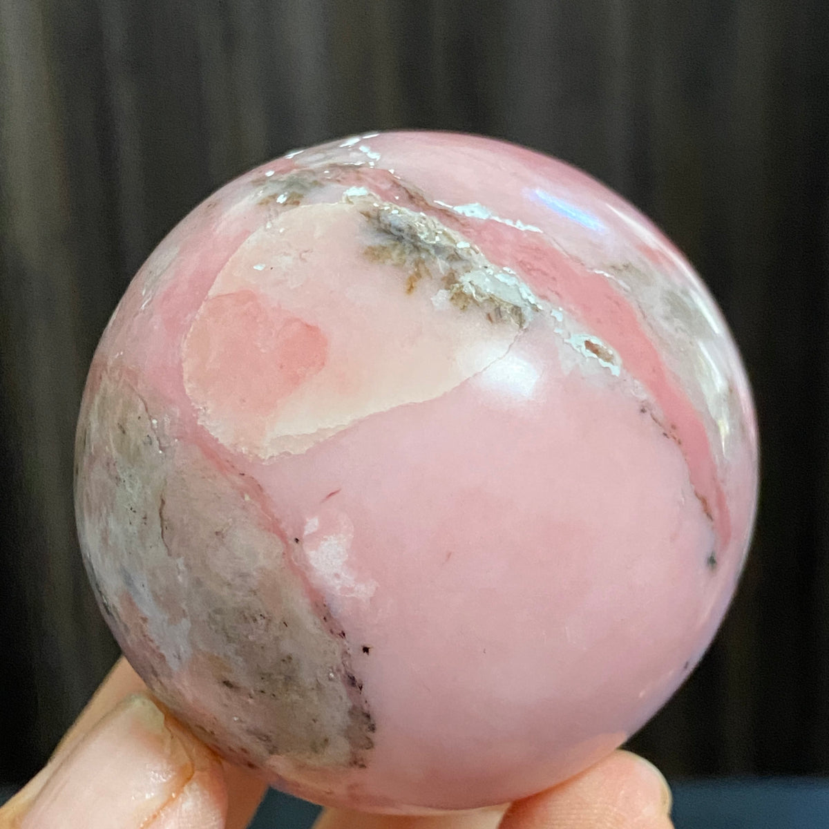 Peruvian Pink Opal Sphere