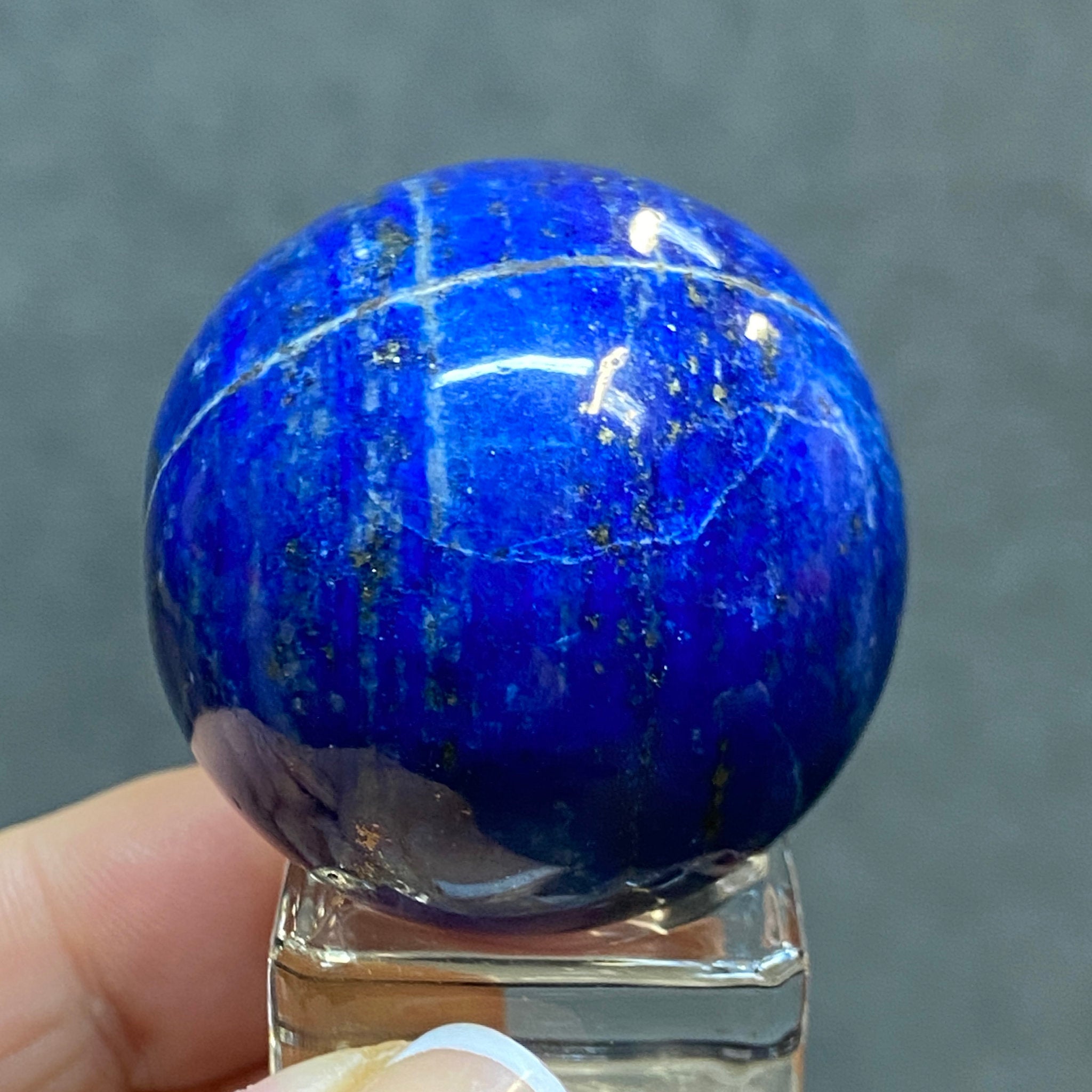 Lapis Lazuli Sphere from Mine 4 – Afghanistan