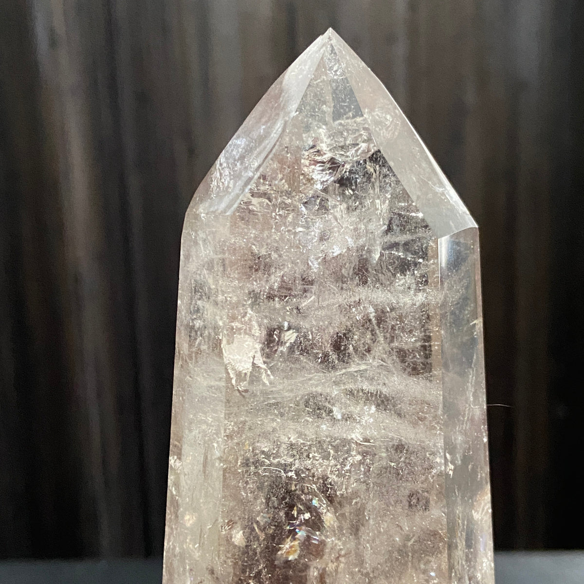 Large Brazilian Smoky Quartz Tower