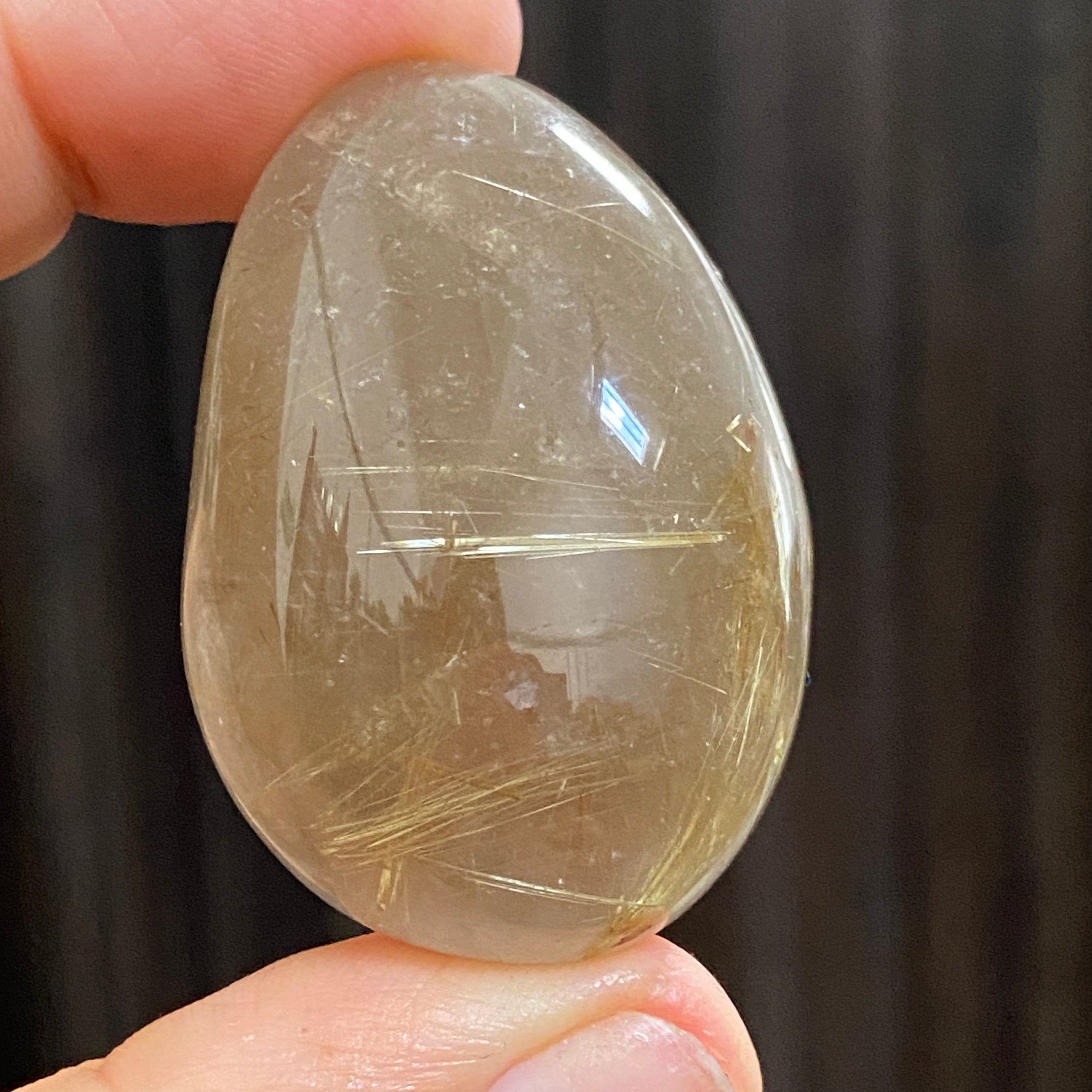 Brazilian Golden Rutilated Quartz Freeform