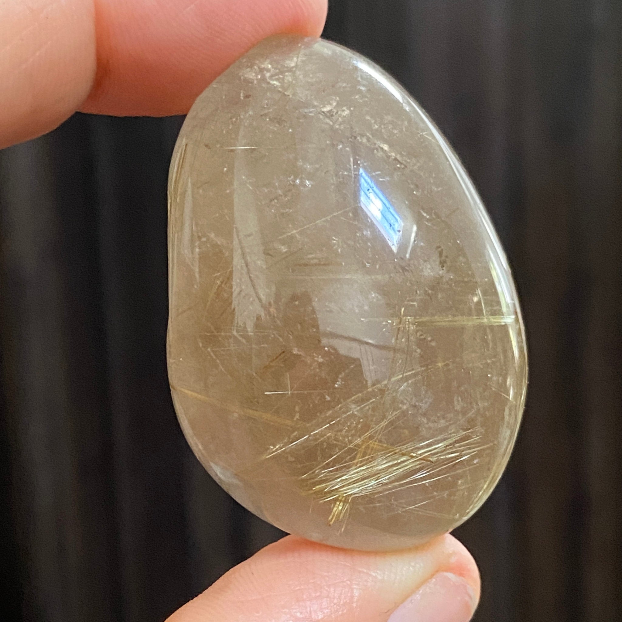Brazilian Golden Rutilated Quartz Freeform