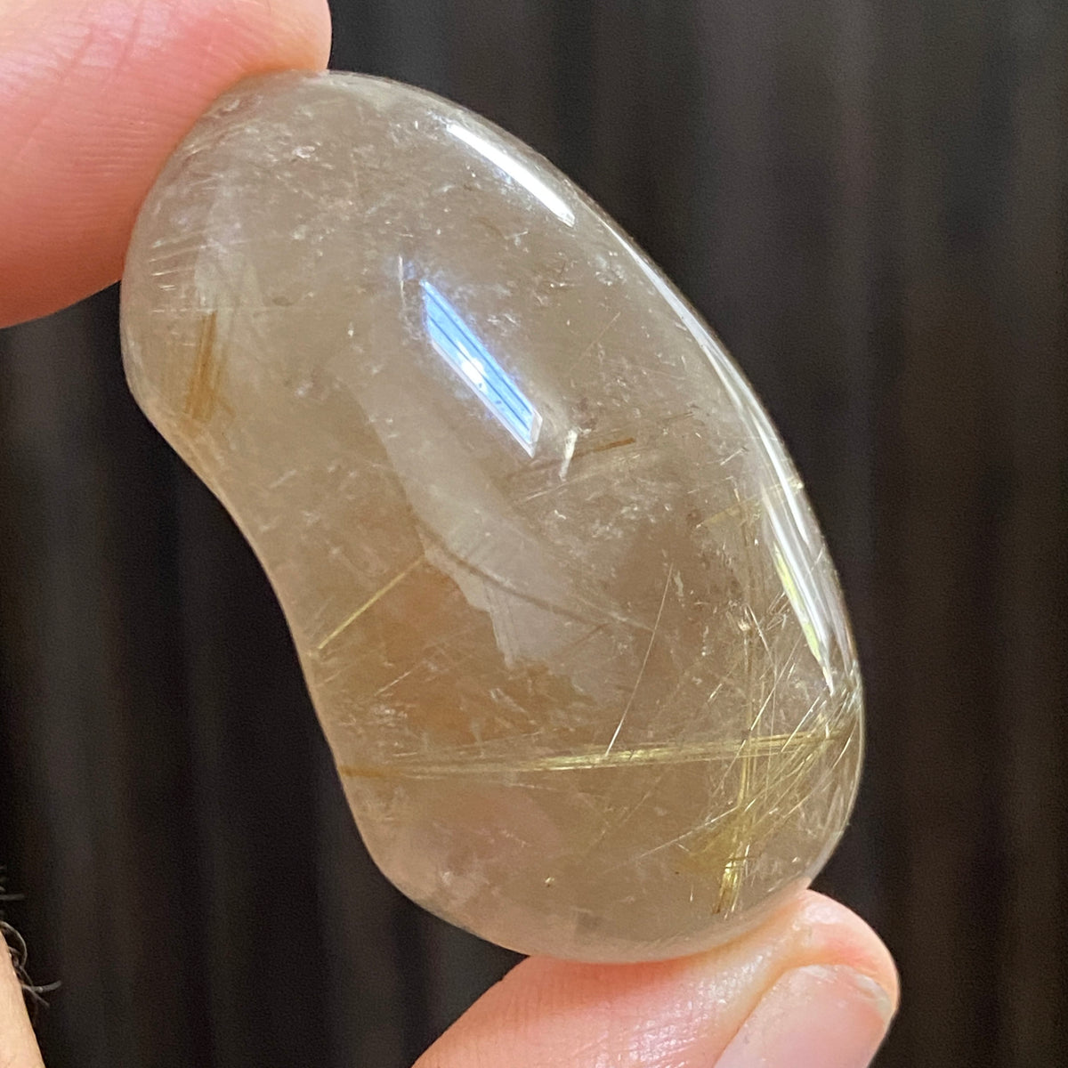 Brazilian Golden Rutilated Quartz Freeform