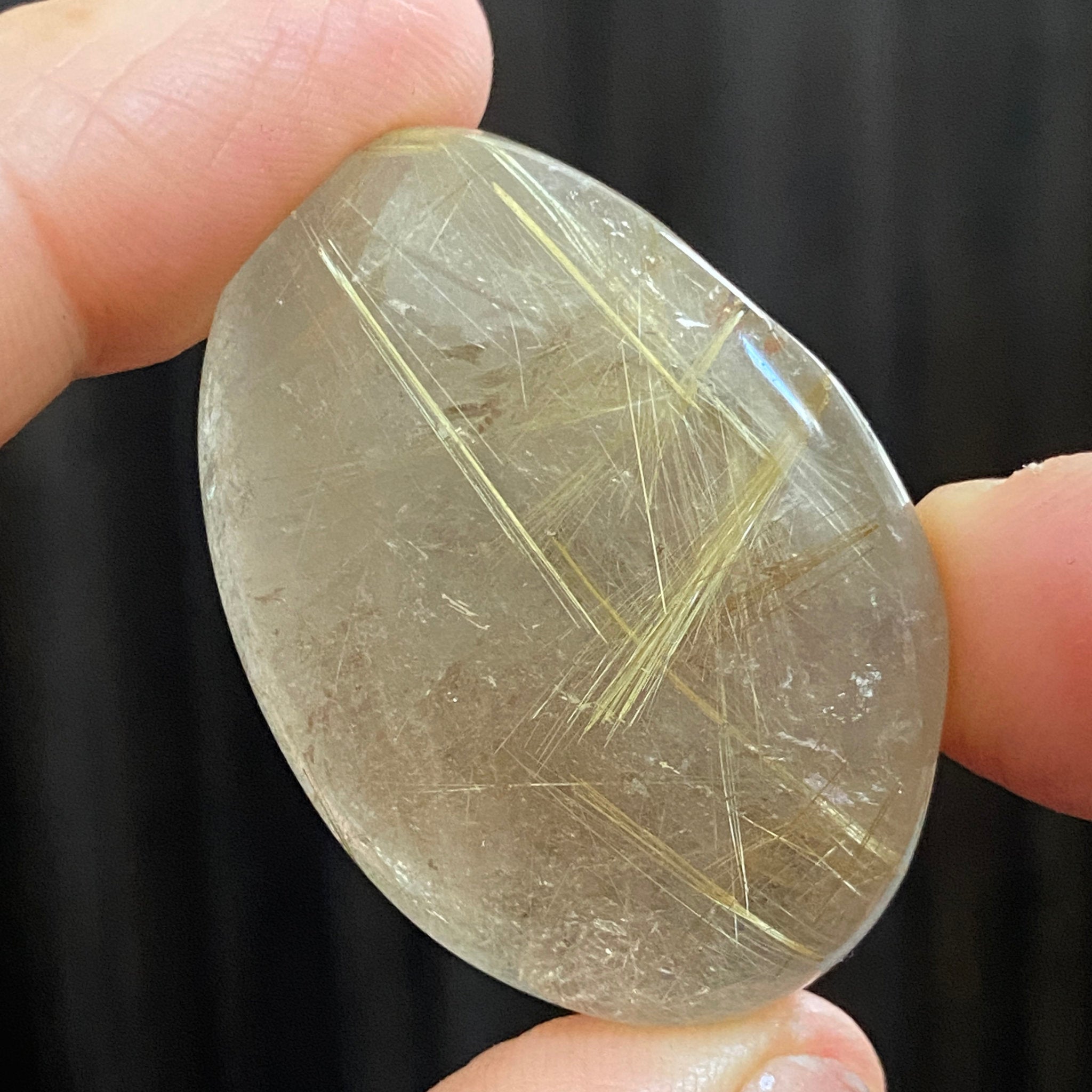 Brazilian Golden Rutilated Quartz Freeform