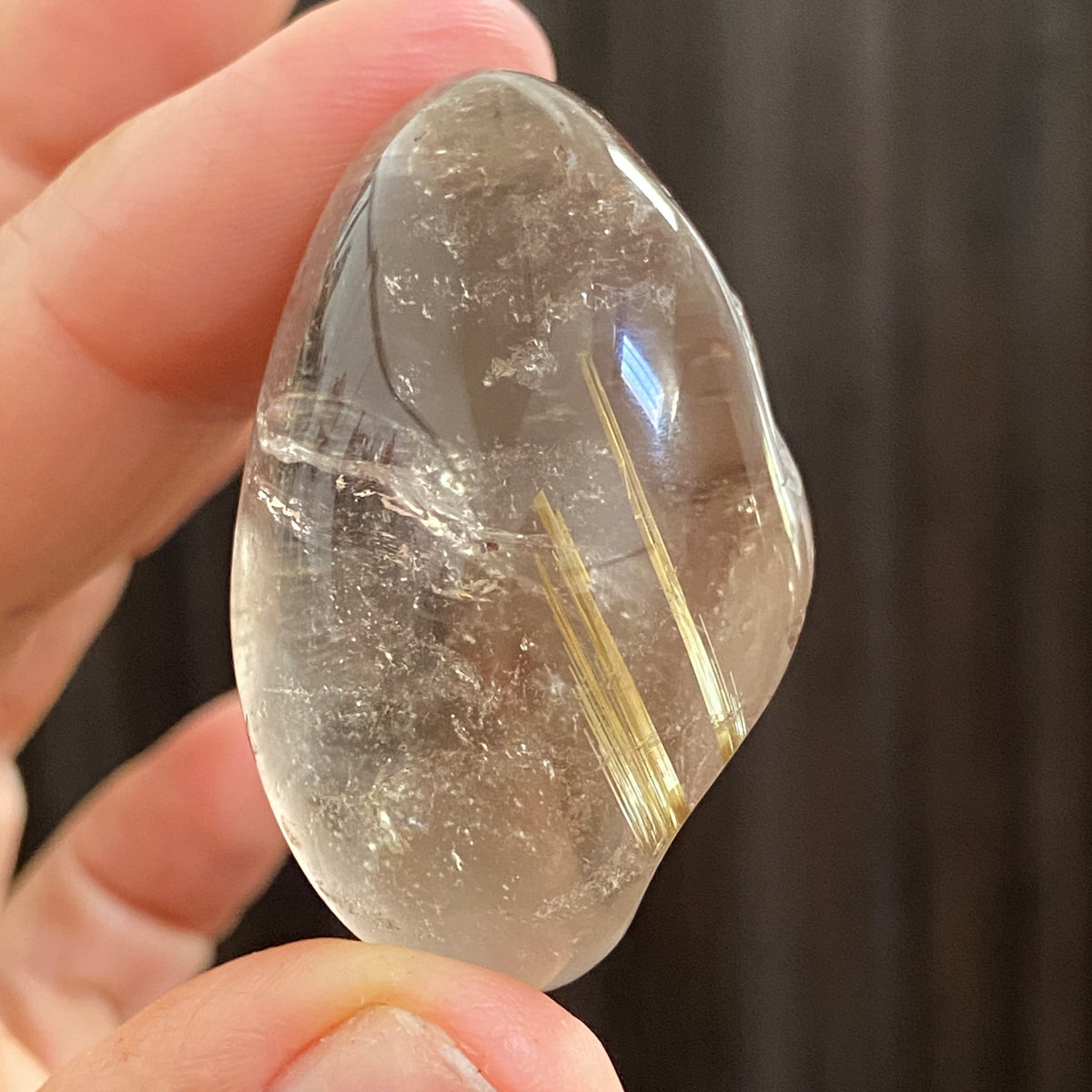 Brazilian Golden Rutilated Quartz Freeform