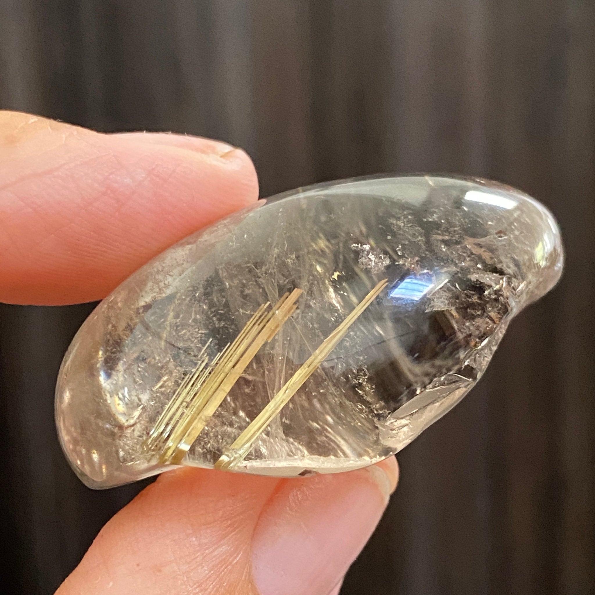 Brazilian Golden Rutilated Quartz Freeform