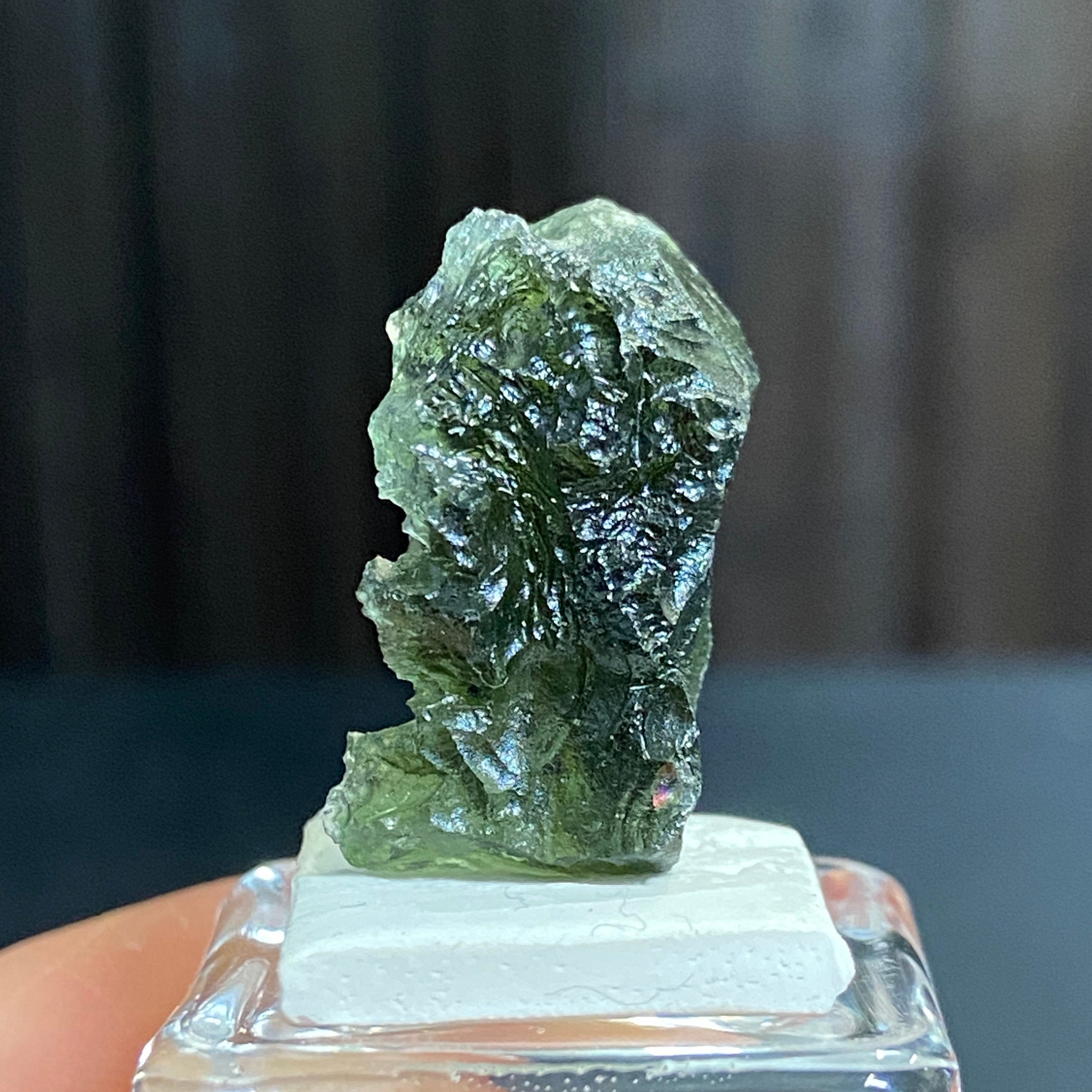 Pařez Moldavite – Vrábče, South Bohemia