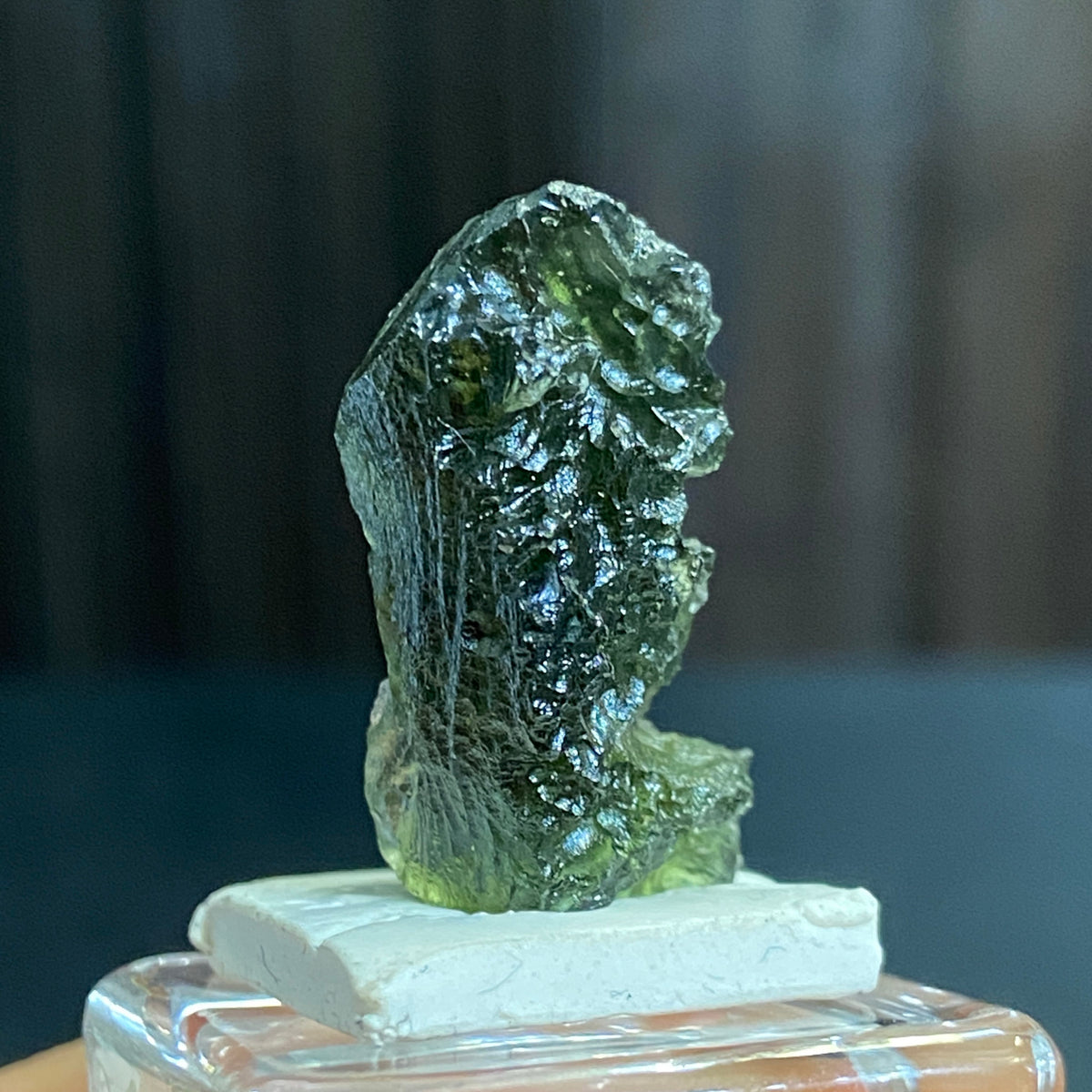 Pařez Moldavite – Vrábče, South Bohemia